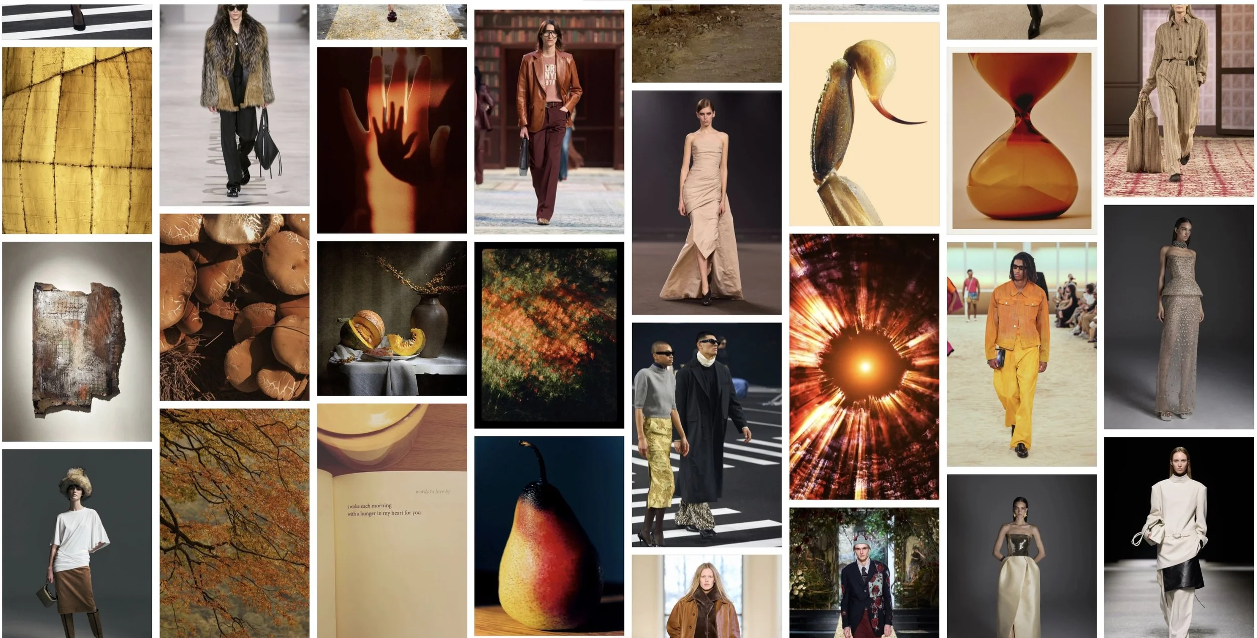 October - Moodboard