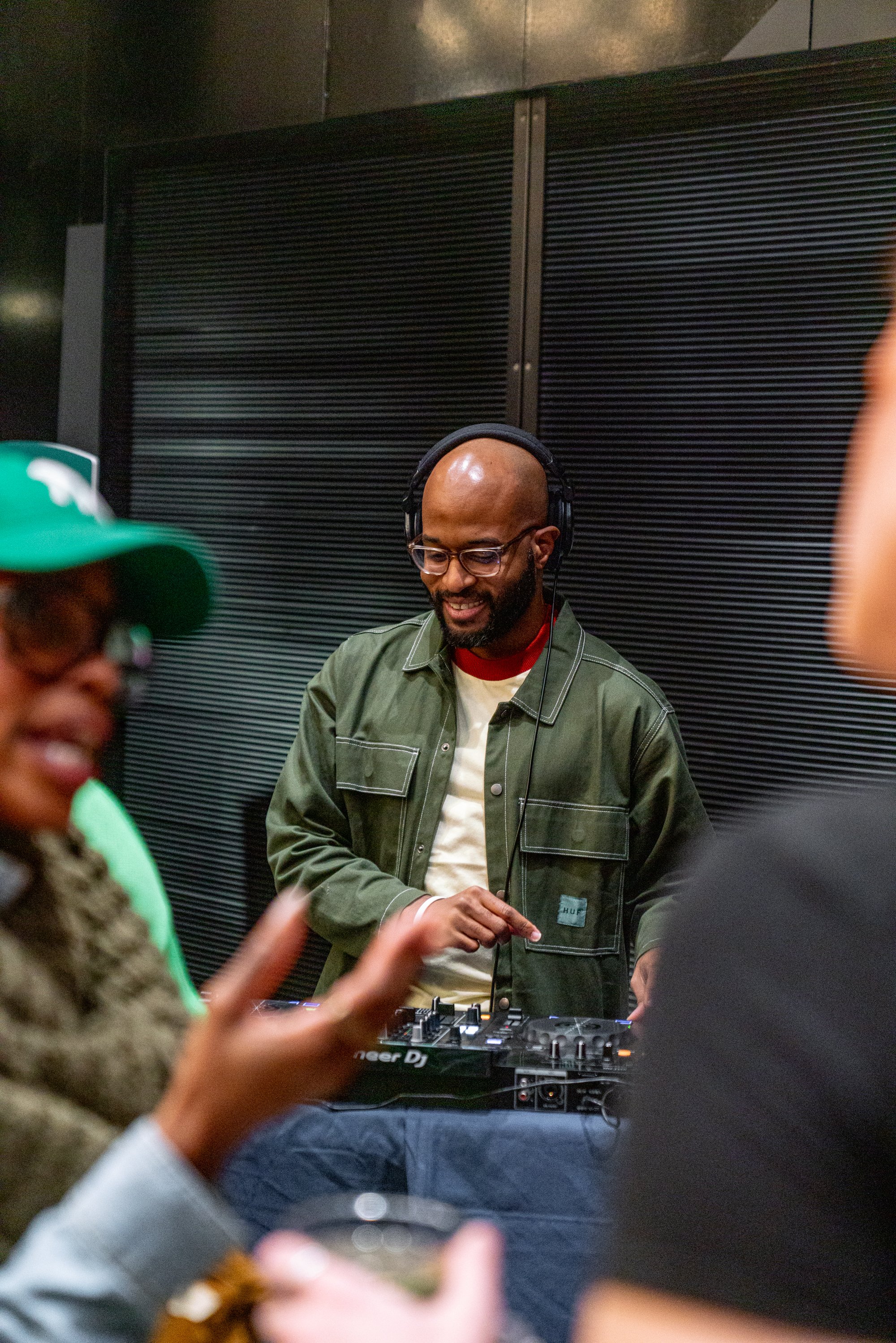 DJ in New York, NY at a work event