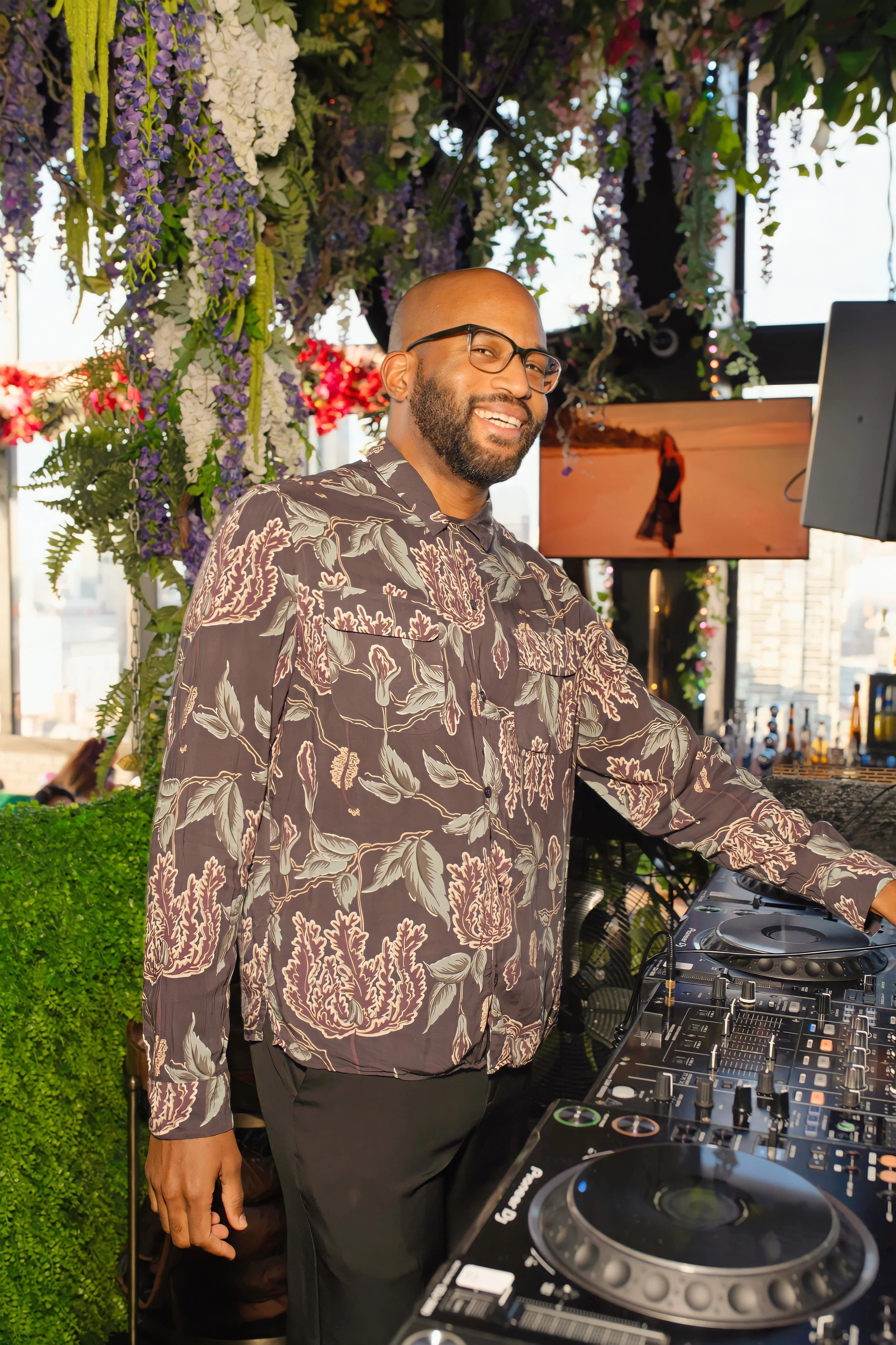 DJ in New York City at a Nightclub