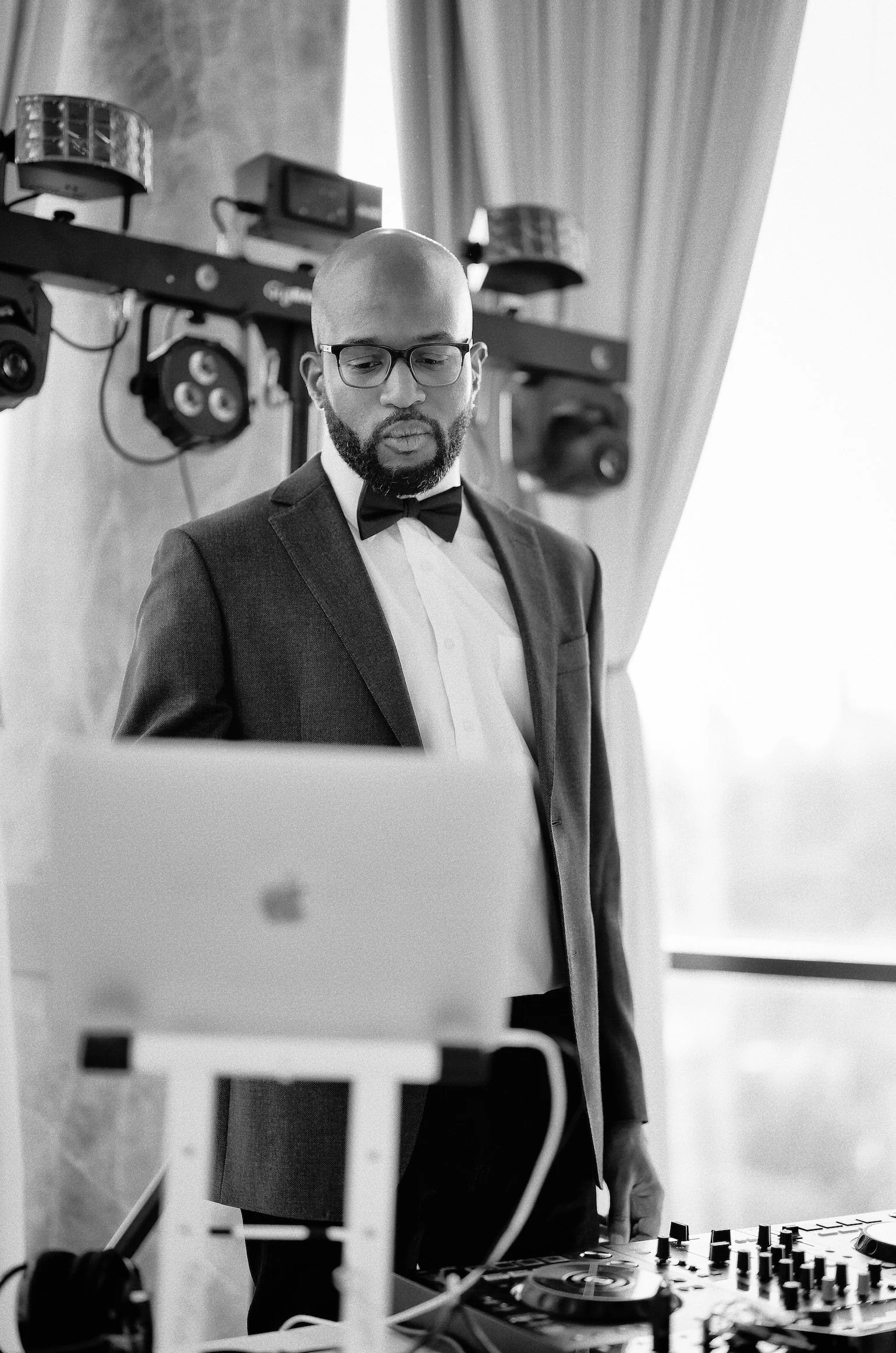 DJ in New York City at a formal event