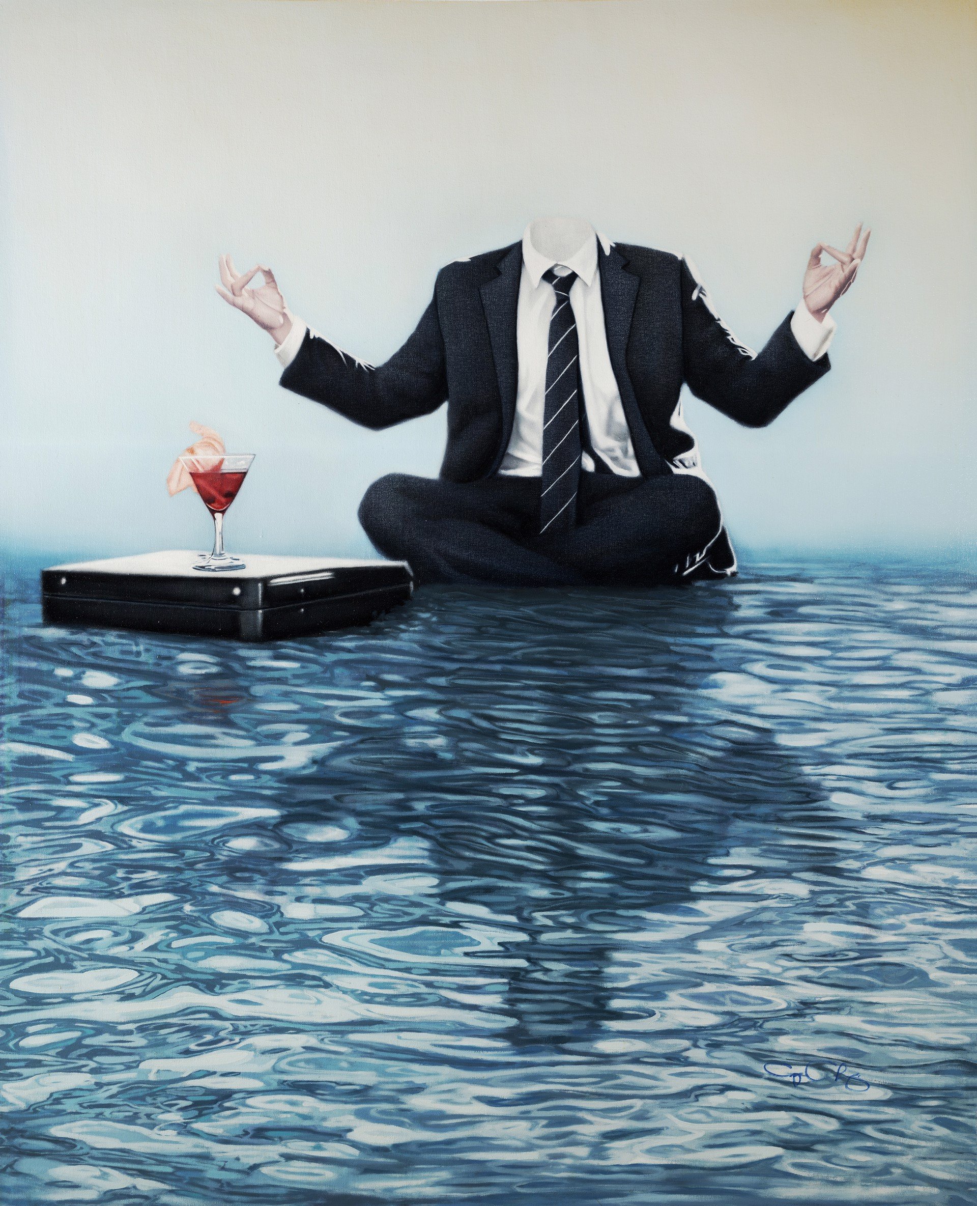 George Charriez,
Know Where, (SOLD), 2024
oil painting on canvas
48 x 60 in