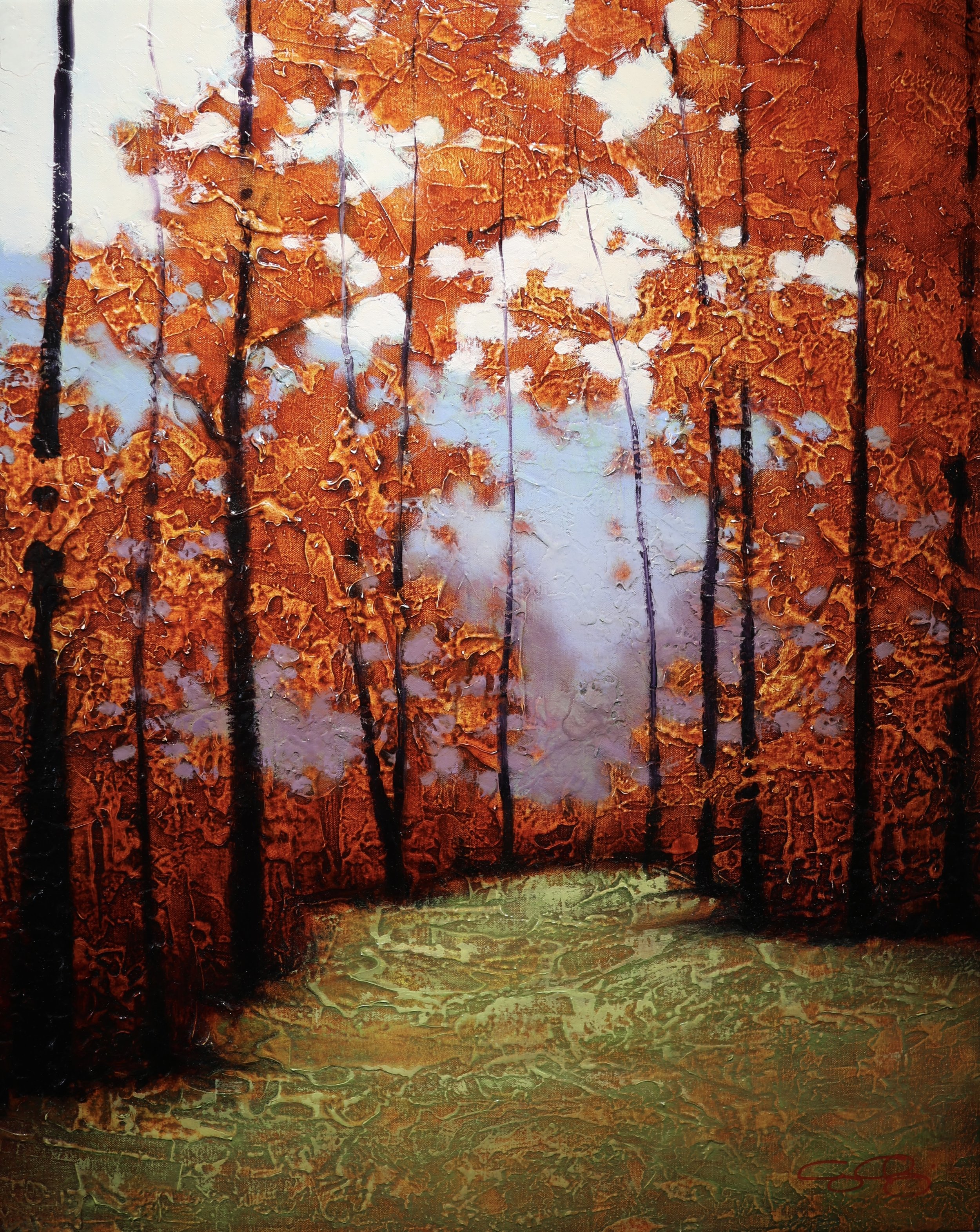 Into the Fire (Sold), George Charriez
