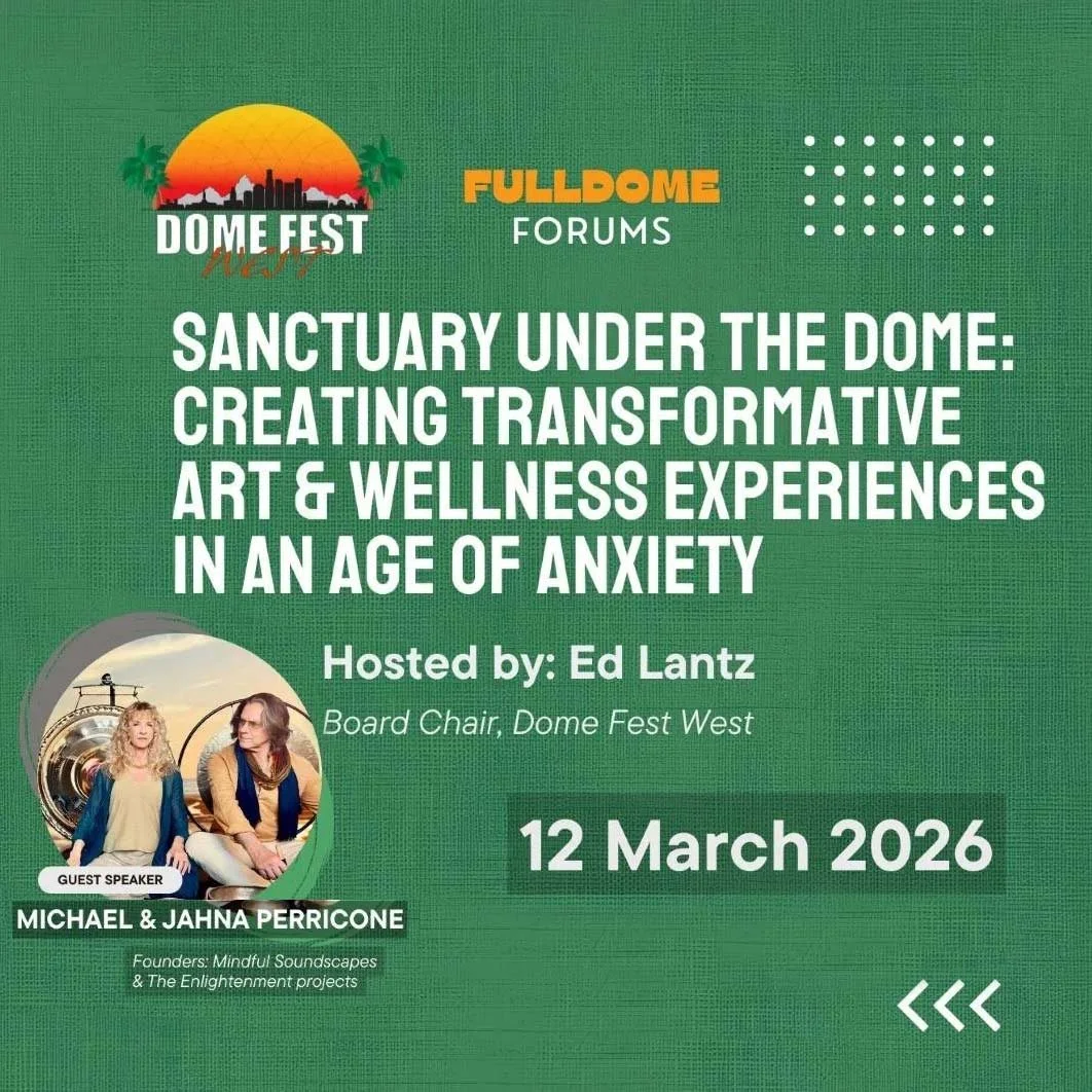 Sanctuary Under The Dome: Creating Transformative art and wellness experiences in an age of anxiety