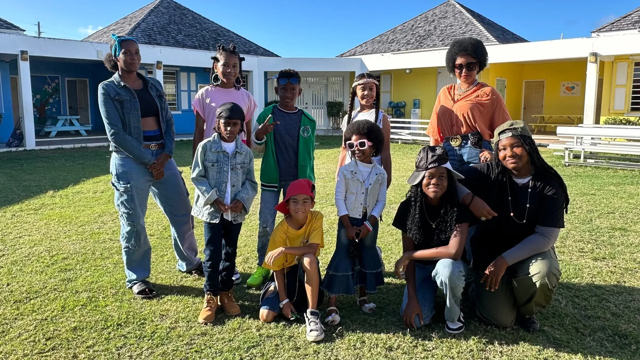 Go back in time to your favourite decade with some of the Omololu International School staff and students during Throwback Day for Spirit Week! Check out more pics on our Facebook page