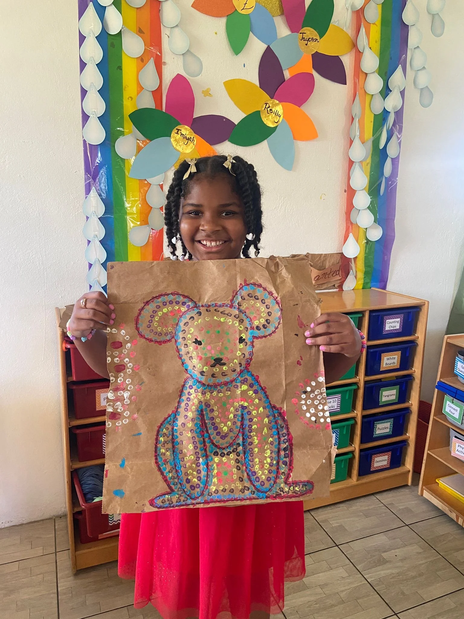 Our Grade 2 students explored Aboriginal dot art as a way to understand how culture, storytelling, and symbols connect through visual expression. After learning that Indigenous Australian artists use dots, patterns, and colour to share stories about 