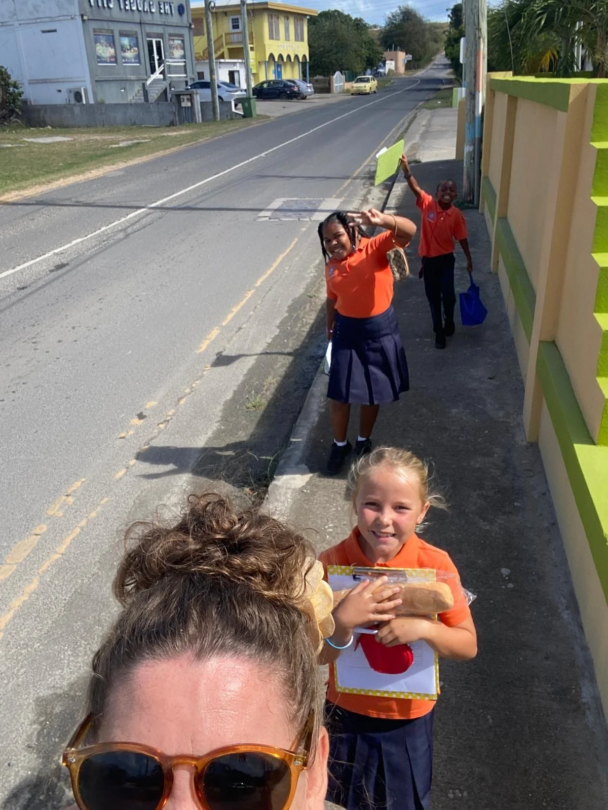 The Omololu International School Grade 2 students took their annual heart-healthy walk over to J.W. Proctor&rsquo;s grocery store in The Quarter, Anguilla for some learning in action. 

This was a true lesson in transdisciplinary learning: we employe
