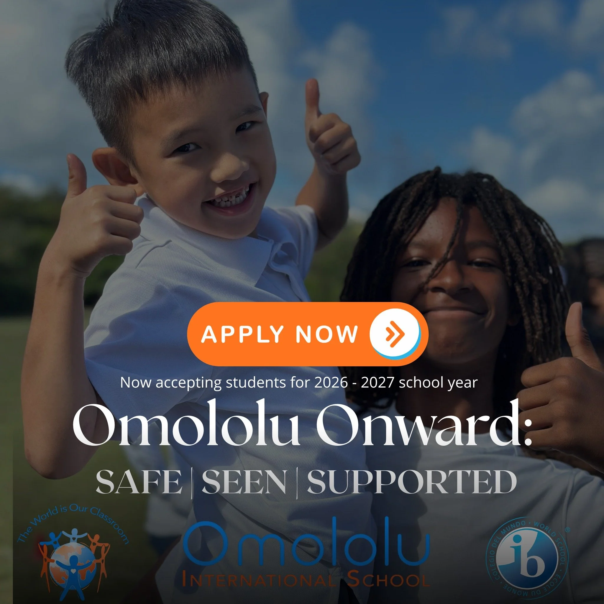 Now accepting applications for the 2026/2027 school year. 🧡
www.omololuschool.org/admissions

Our approach to academic excellence is grounded in what research shows: students achieve more when they feel safe, known, and supported. We design our clas