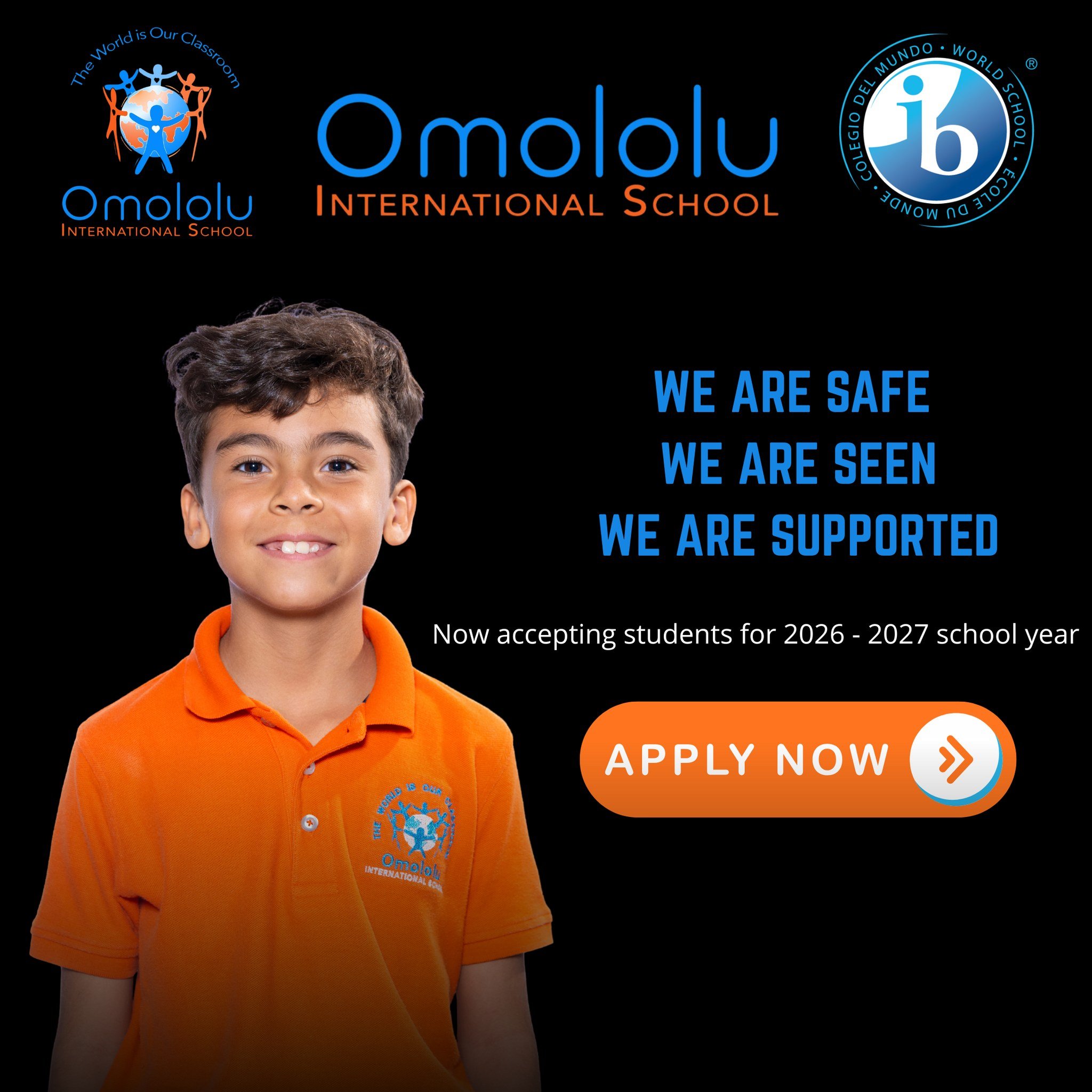 Now accepting applications for the 2026/2027 school year. 🧡
www.omololuschool.org/admissions

Our approach to academic excellence is grounded in what research shows: students achieve more when they feel safe, known, and supported. We design our clas