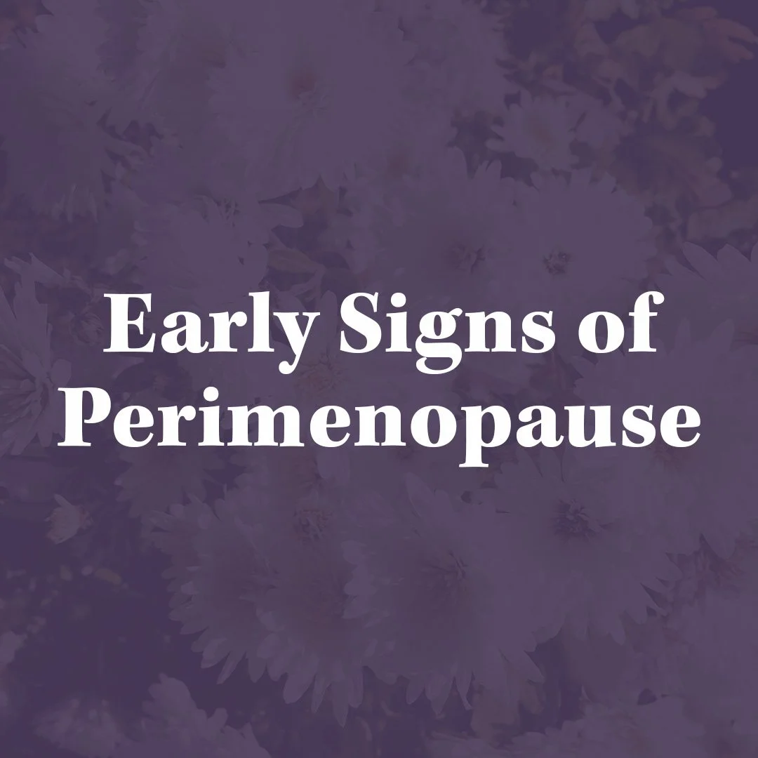 What Is Perimenopause? The Early Signs Most Women Miss