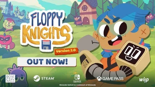 Floppy Knights v2.0 arrives with a surprise Switch release!</a>