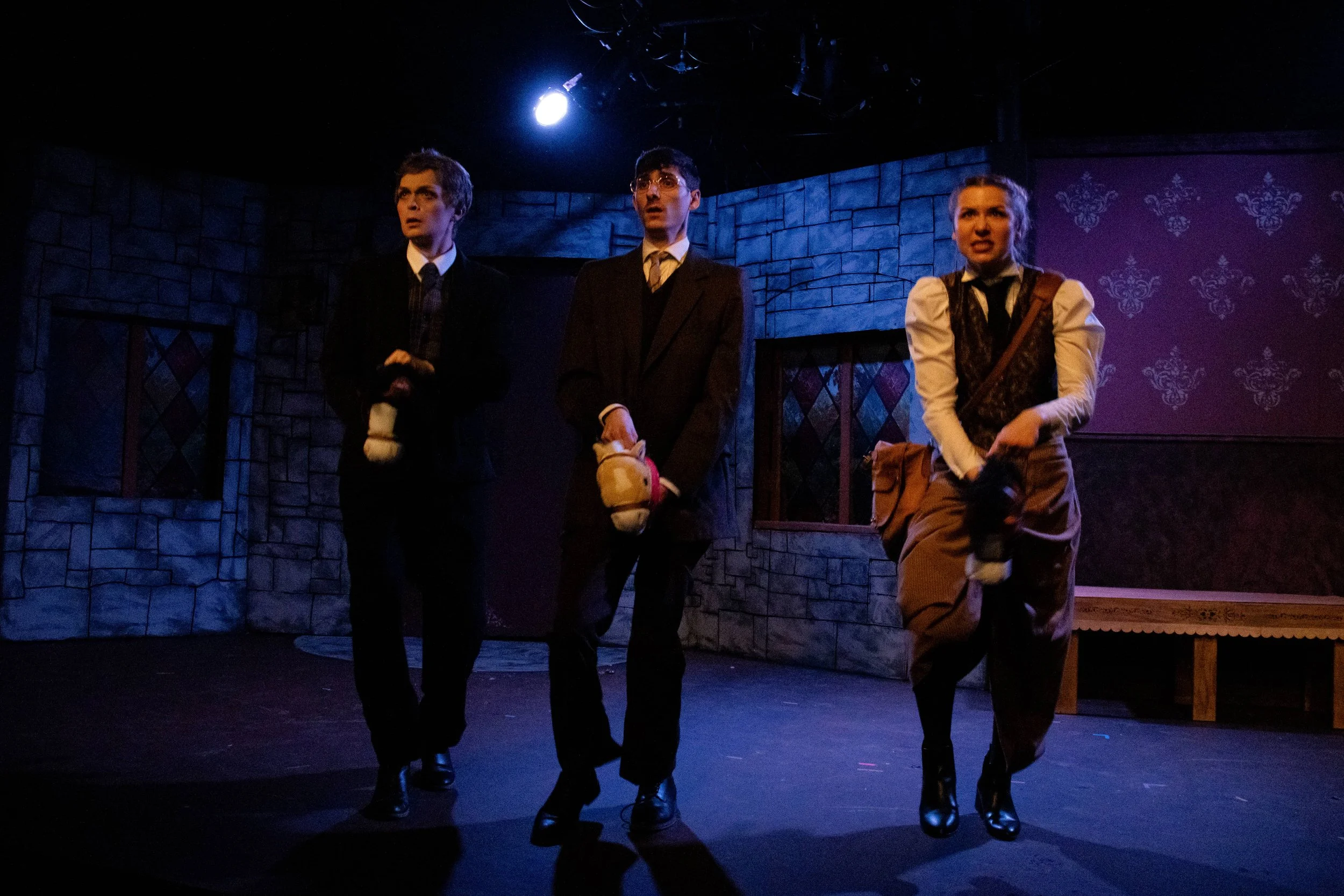 Cris King, Jacob Gage, & Laura Michele Erle (photo by Mollie Menuck)