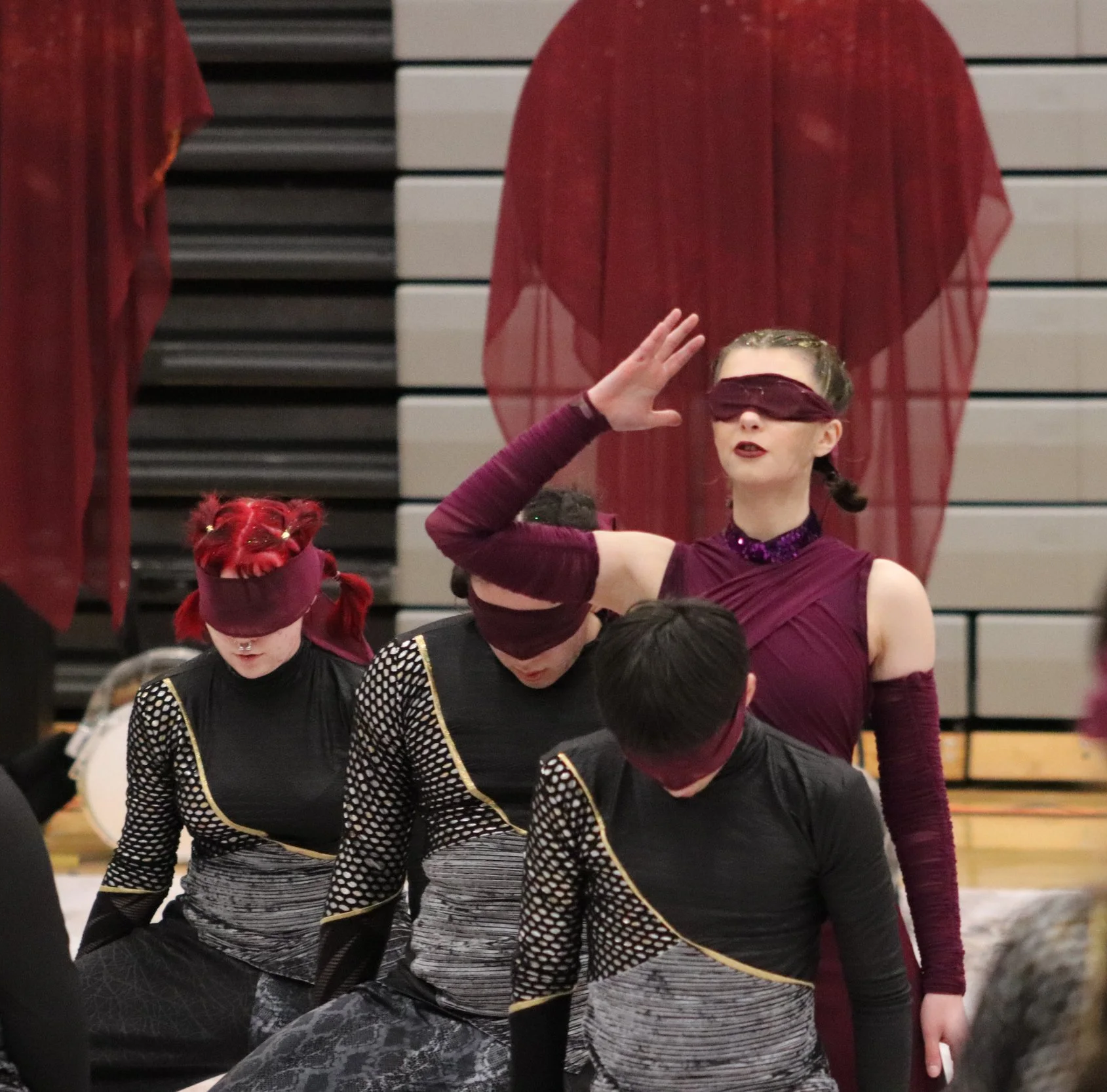 drumline indoor percussion visual ensemble dance soloist winter percussion movement 