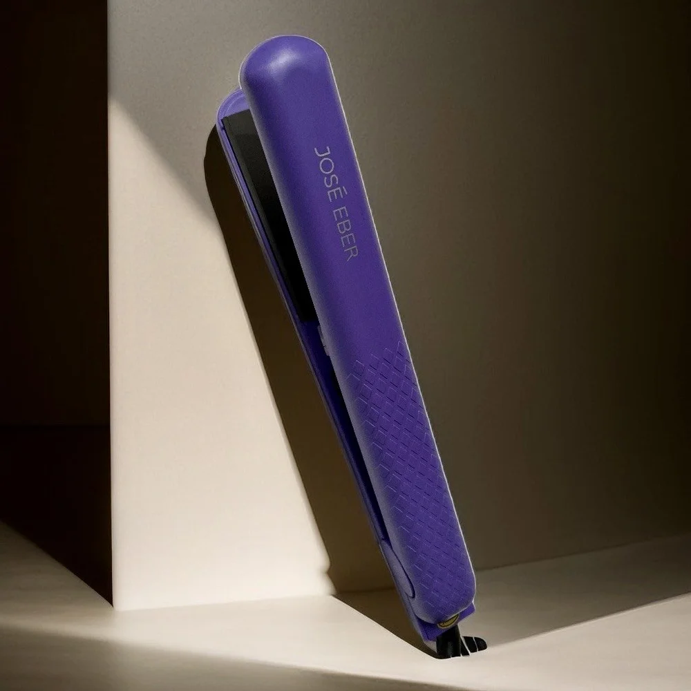 José Eber Purple 100% Ceramic Flat Iron — José Eber