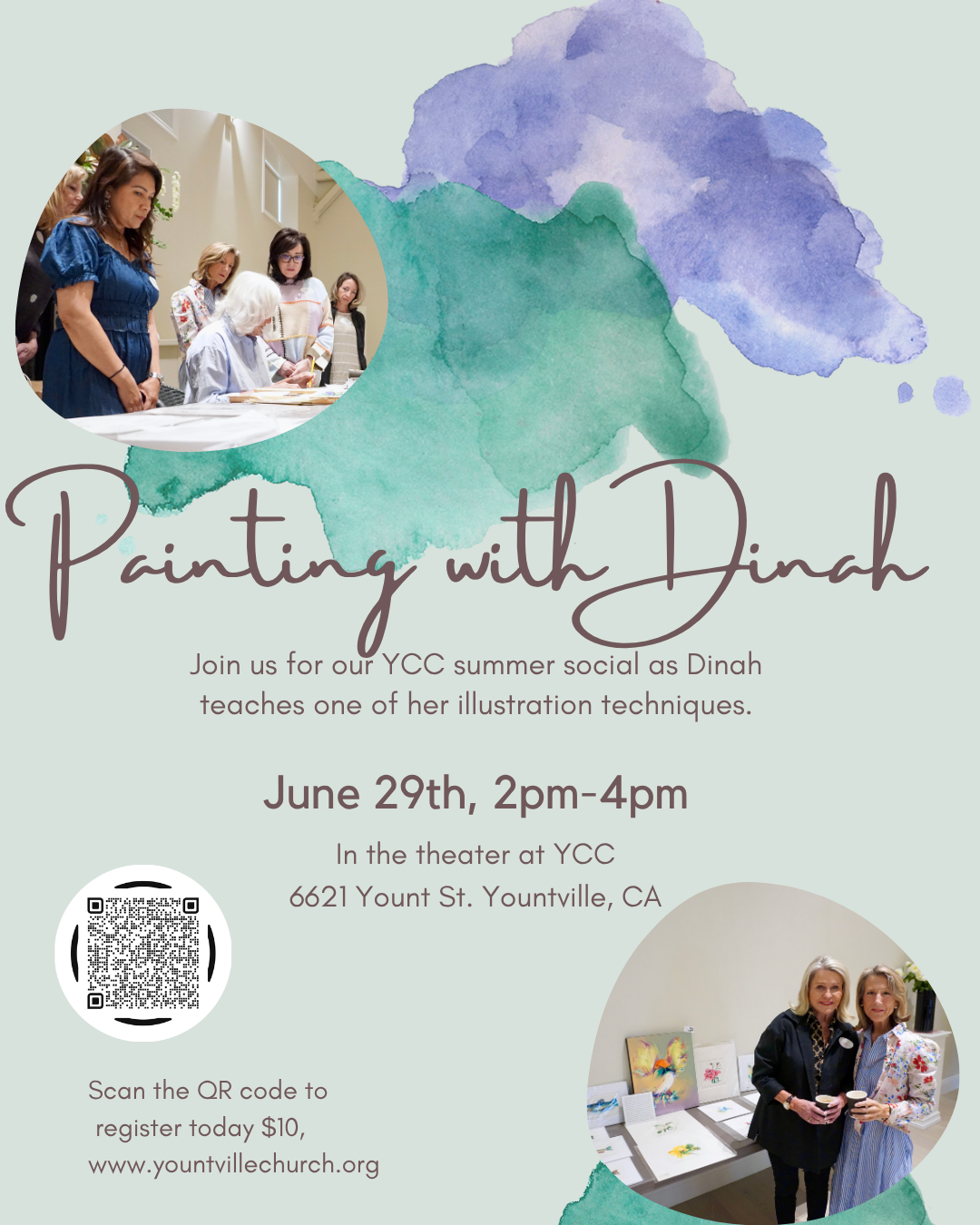 Painting with Dinah