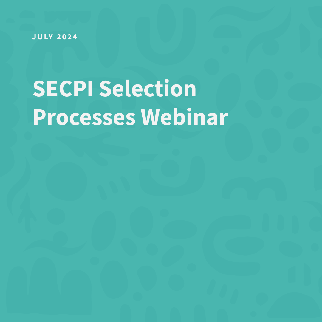 SECPI Selection Processes Webinar