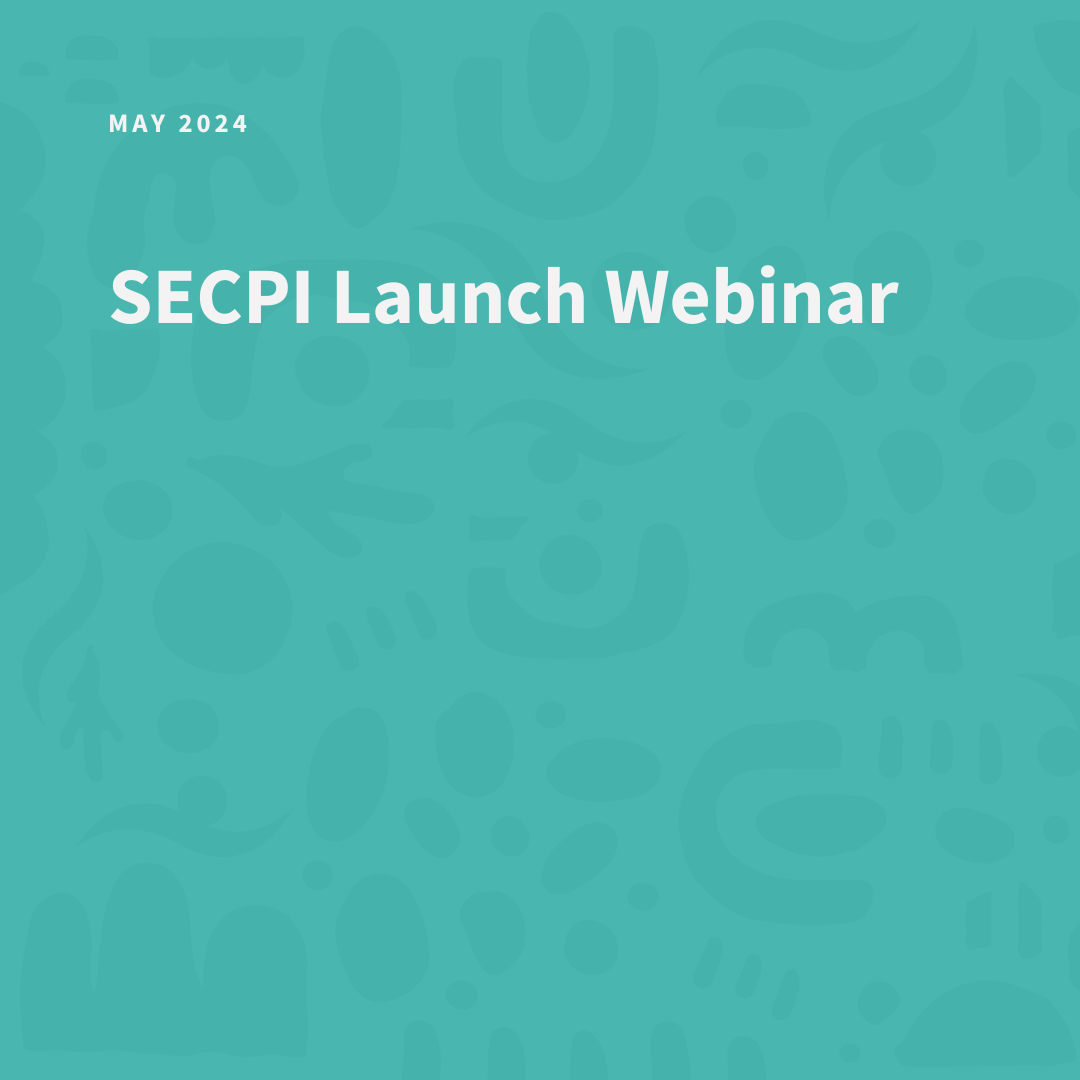 SECPI’s Launch Webinar