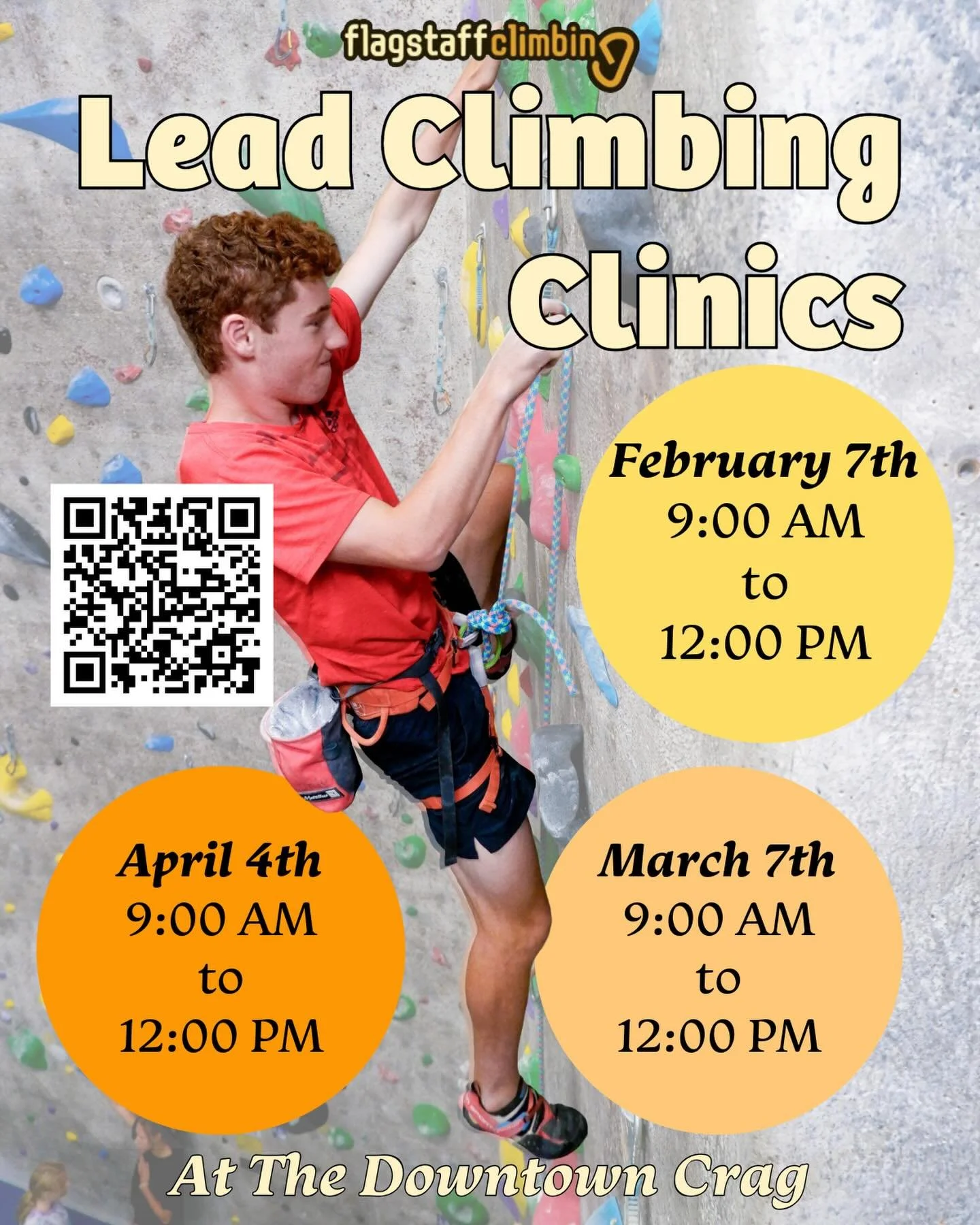 New Lead Clinics just dropped. We will be hosting them the first Saturday of the next coming months. Sign up in person or online under instruction! Hope to see ya there!