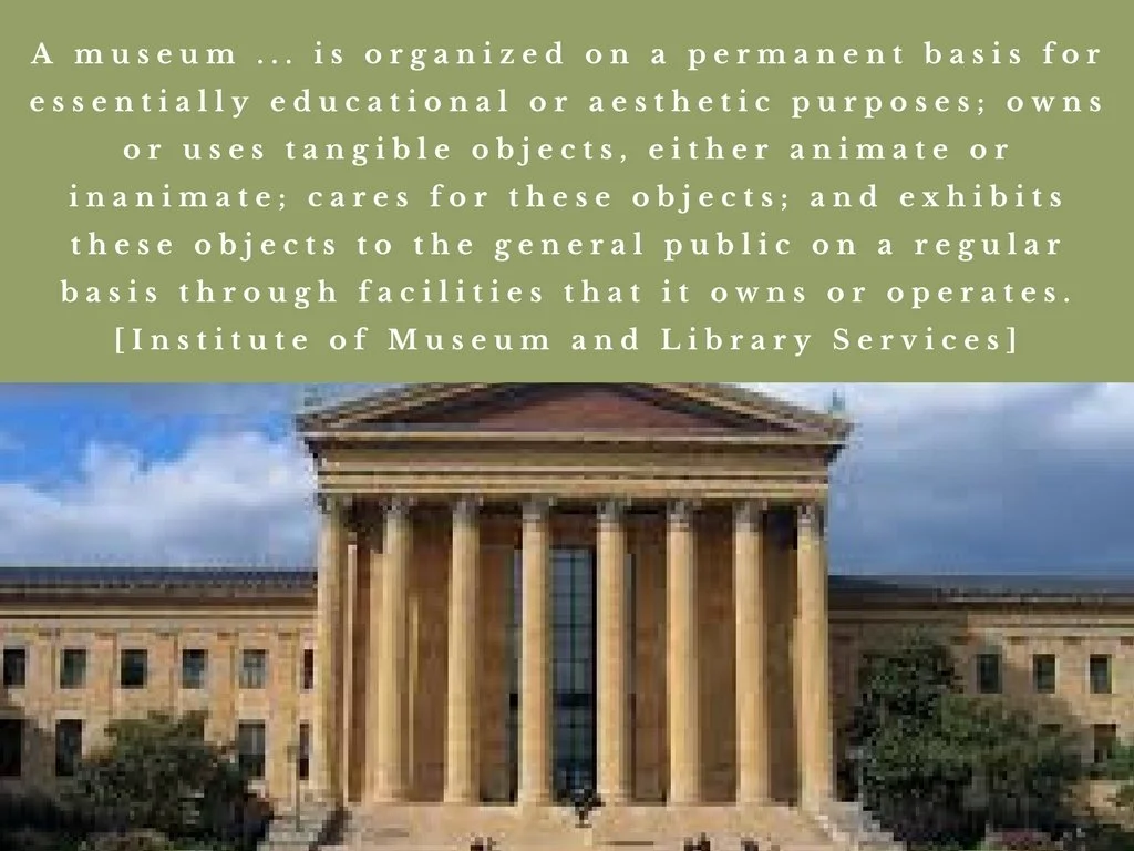 What is the role of objects in an institution committed to social justice?
