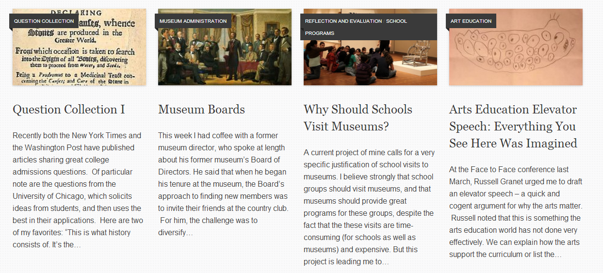 Why Blog? Questions to a Museum Blogger