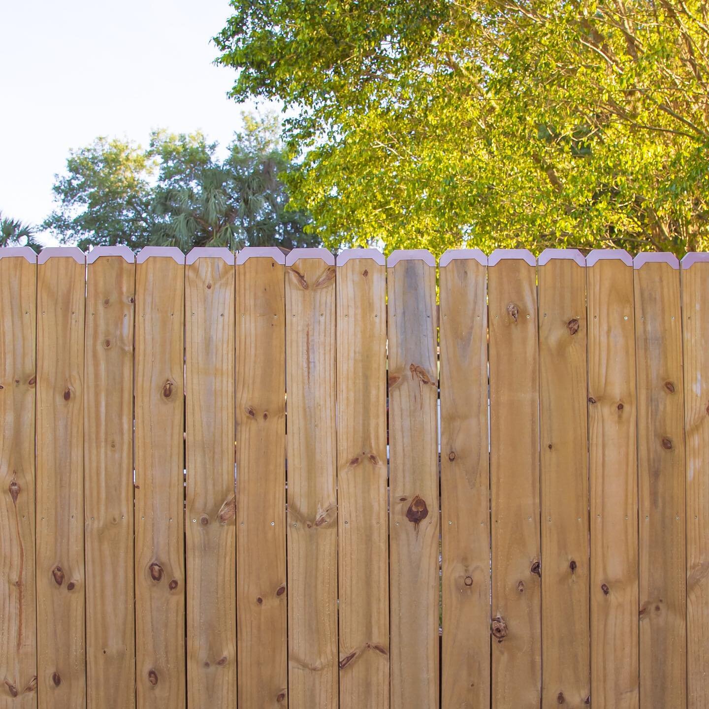 These FencyCaps will enhance the look of your yard and preserve the fence tops from decay and weather.