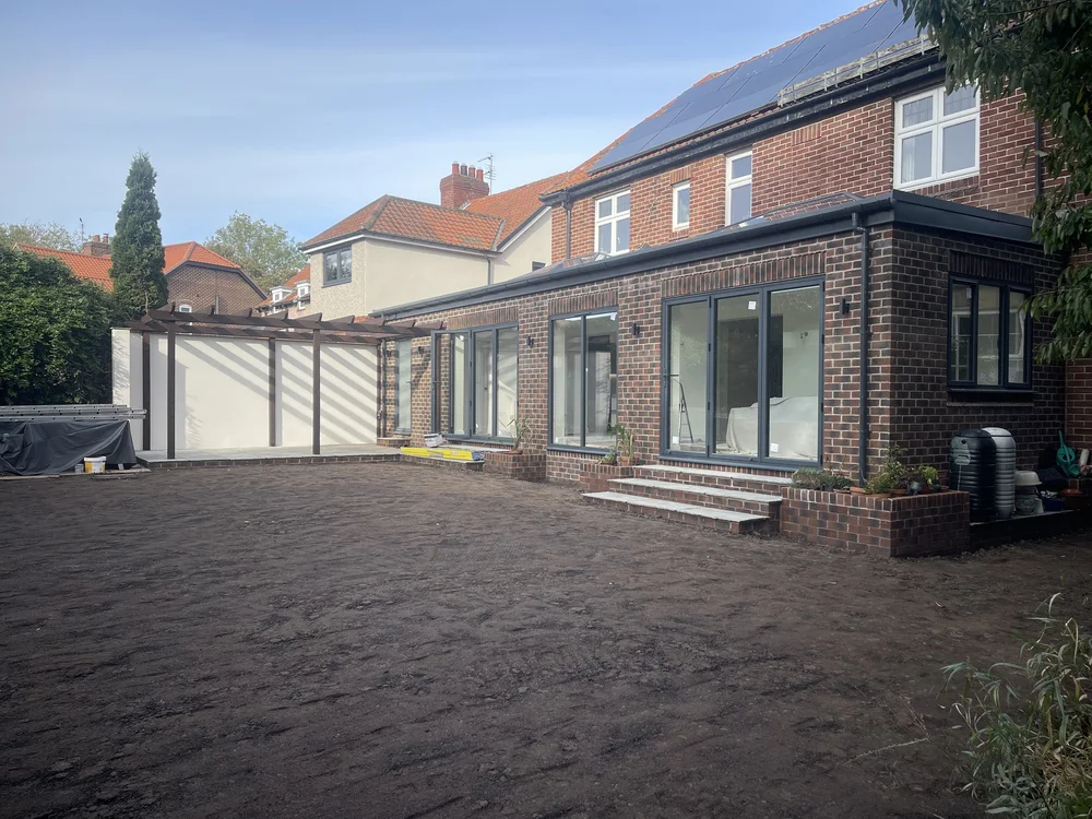 Home extension built by ATKINSONS
