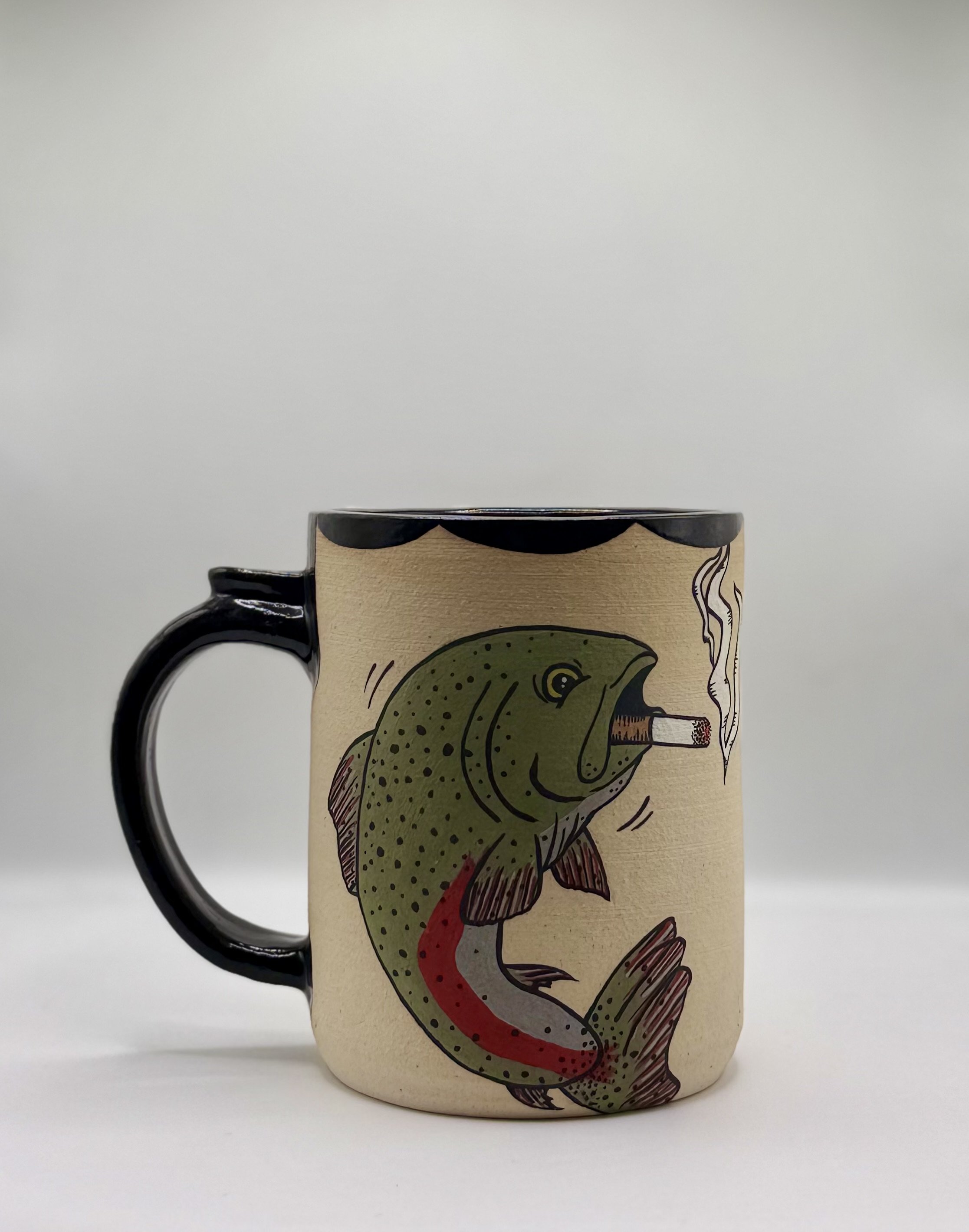 Smoked Trout Mug *SOLD*
