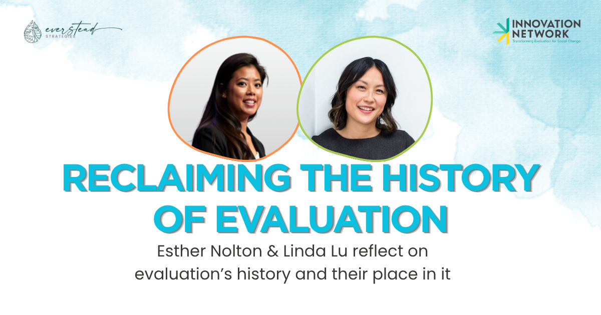 Reclaiming the History of Evaluation