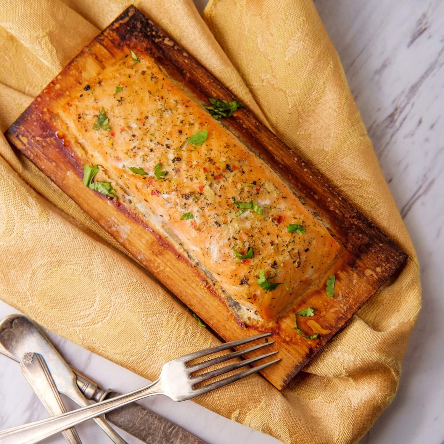 Cedar Plank Atlantic Salmon — Sunshine Valley Gourmet