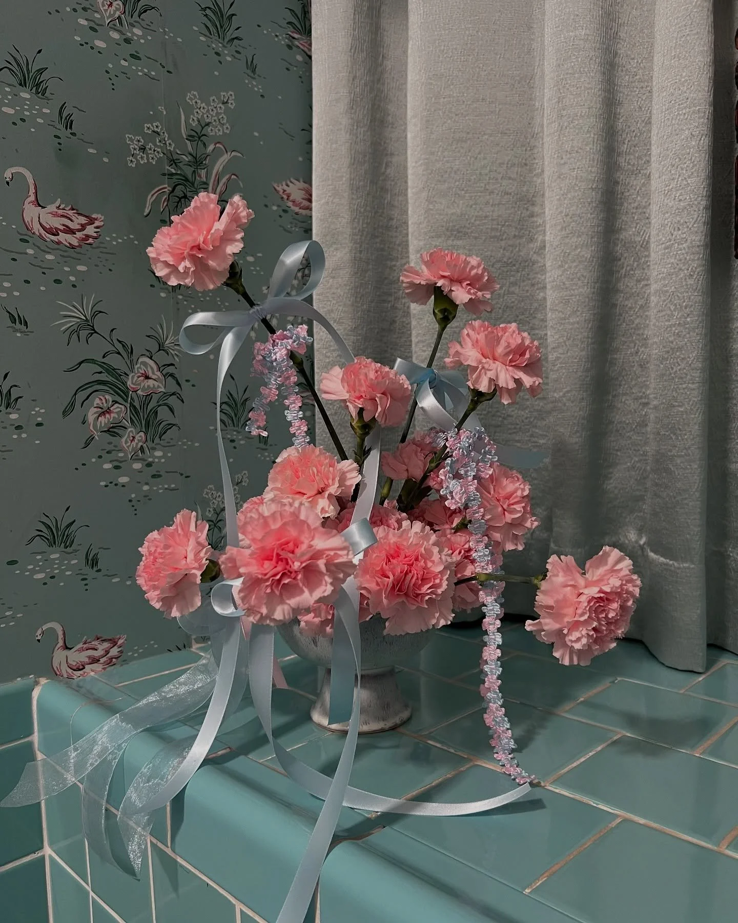 carnation birthday cake for our angel @surelytheshowgirl