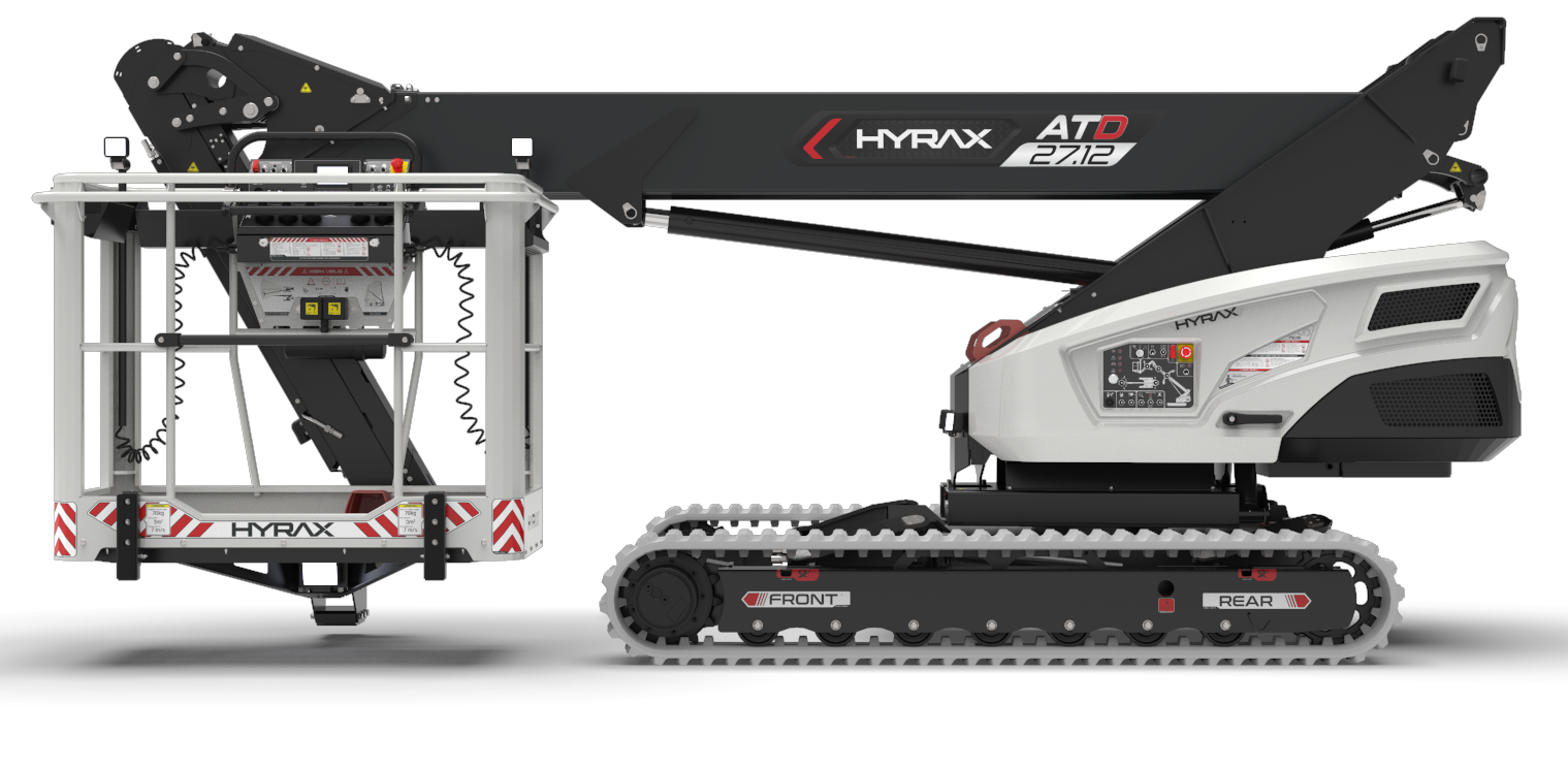 Hyrax 27.41 Lehman Equipment — LEHMAN EQUIPMENT Tracked Manlifts BC