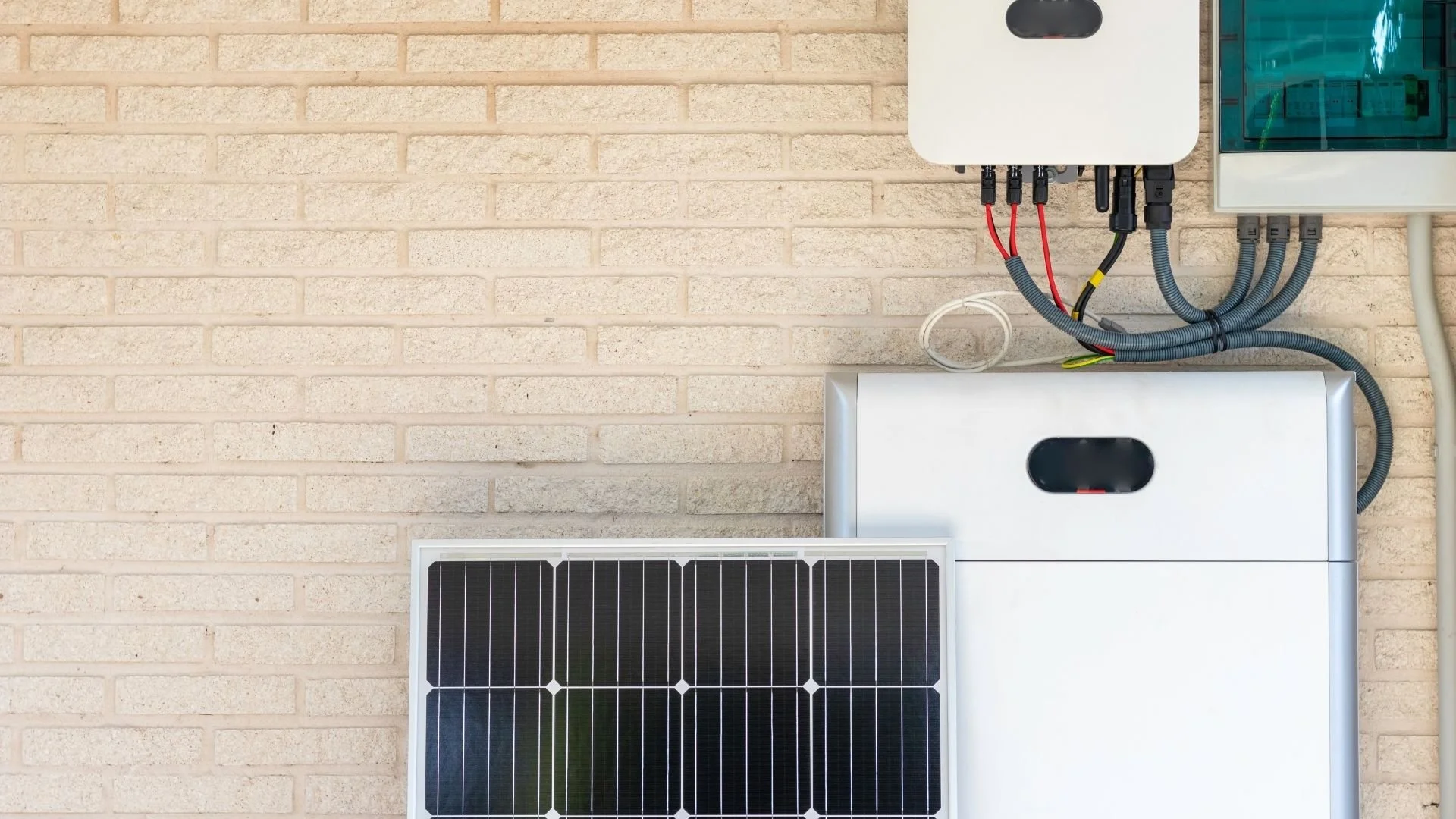 Home backup battery storage system installed as part of Illinois Solar's complete renewable energy services.