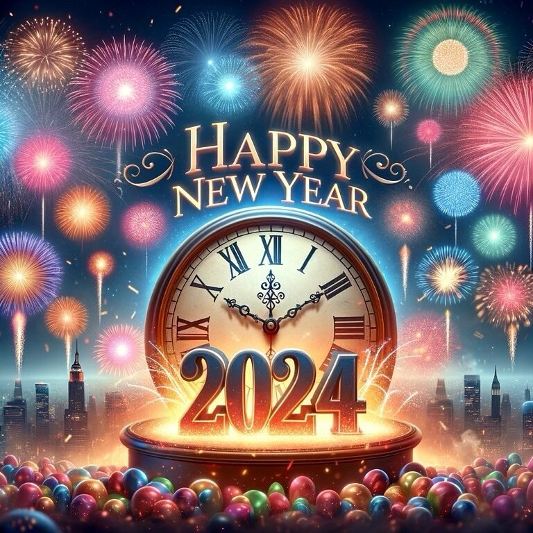 Wishing everyone a Happy New Year! May 2024 bring you joy, health, and prosperity.

#happynewyear #newyears #2024 #business