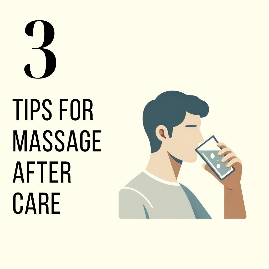 Here&rsquo;s a post I made for my client @completebalanceworthing about 3 tips for massage aftercare 

Embrace the relaxation and rejuvenation of your massage.

Begin by hydrating to replenish your body and flush out toxins.

Next, reintroduce moveme