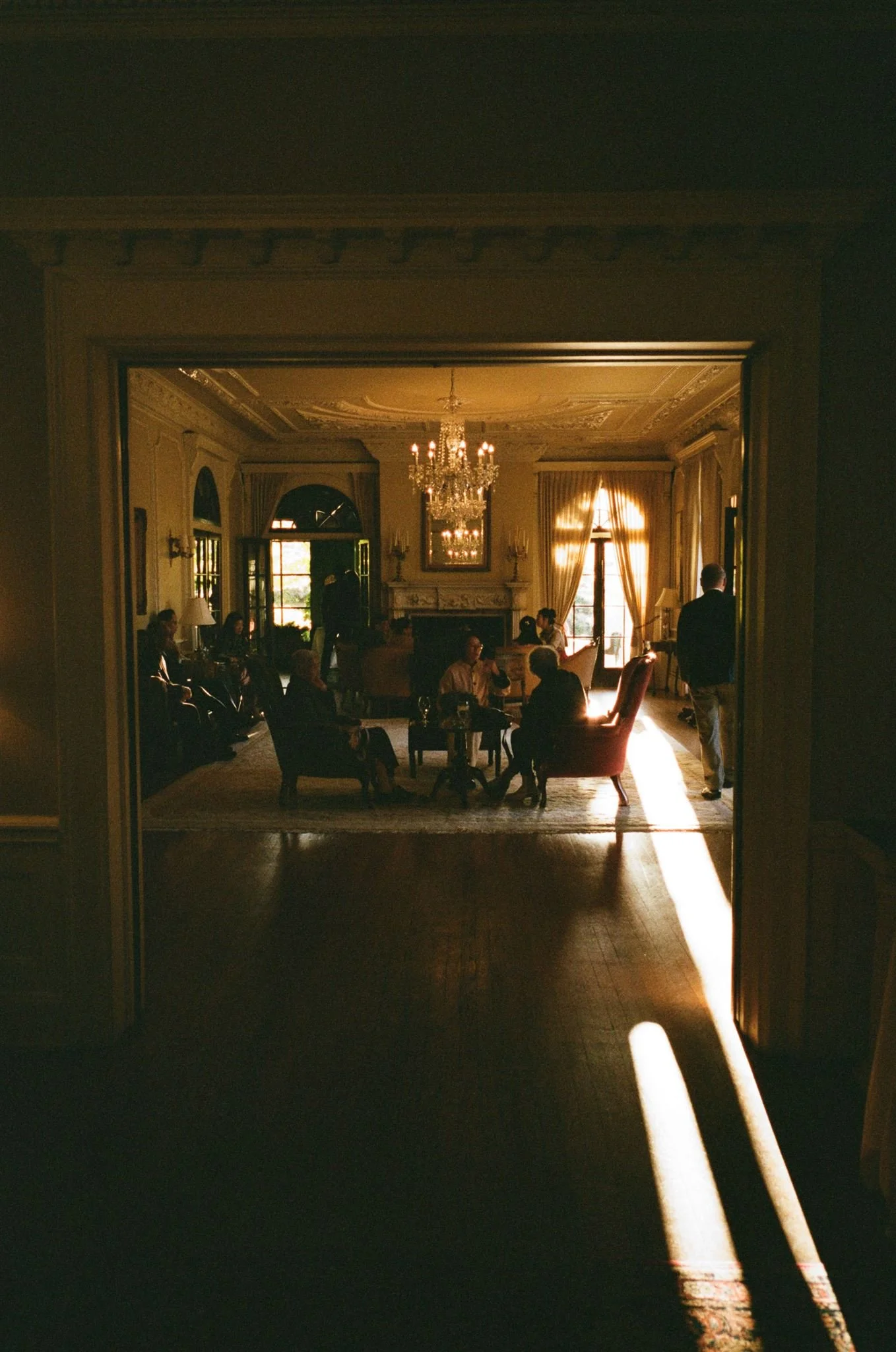 heritage building with a wedding reception at Hycroft Manor