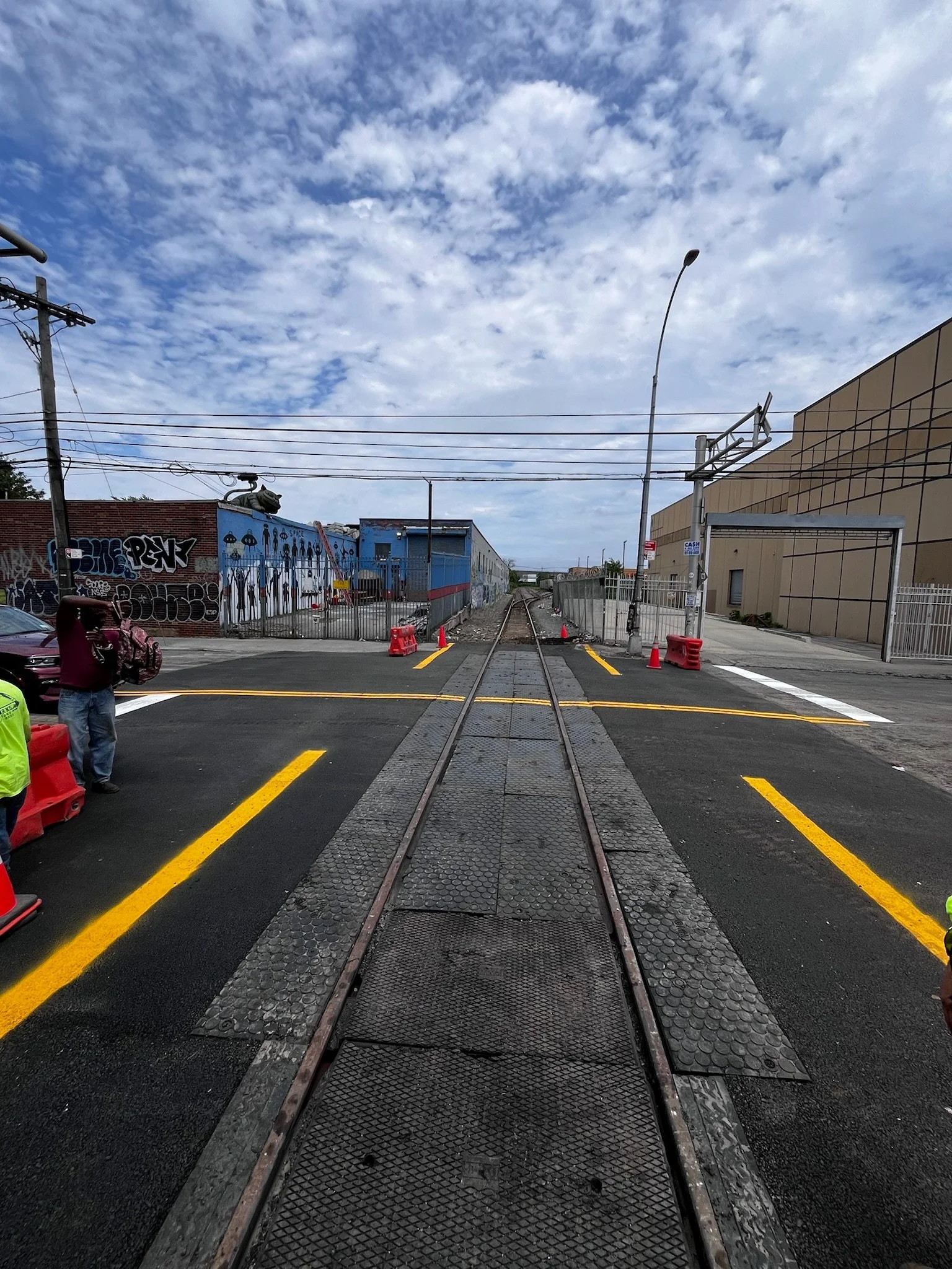 Rail Crossing Repave, New York & Atlantic
