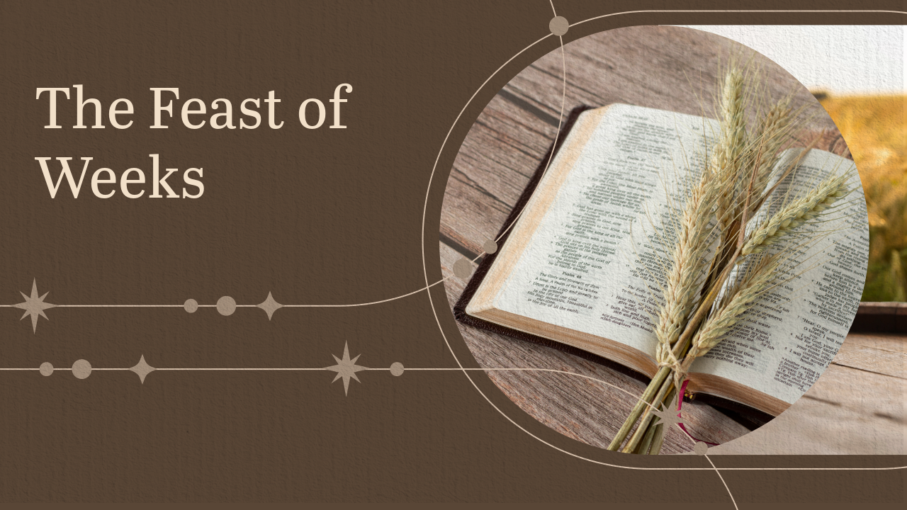 The Feast of weeks (Pentecost)