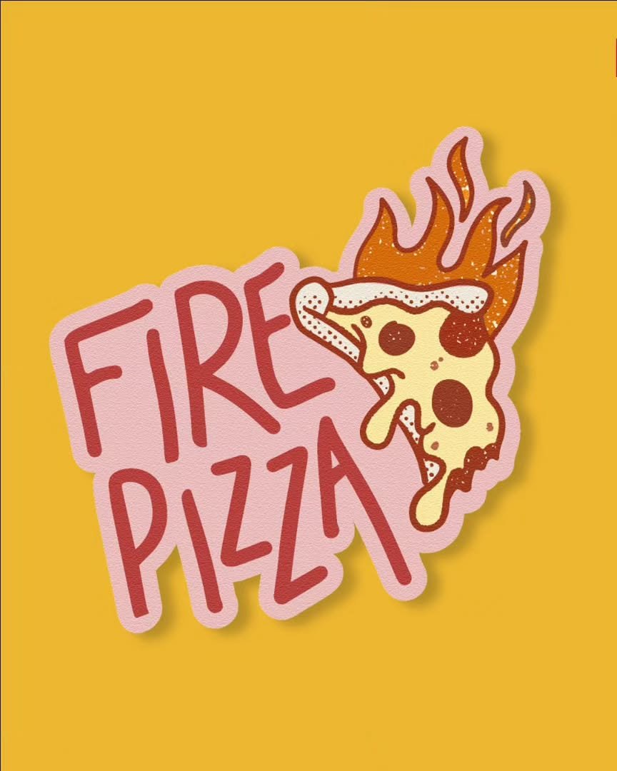 2/2 - Brand brief project for Fire Pizza π hand drawn illustration and lettering - a bit of the look & feel of the brand π€ @brand.brief #brandbrieffirepizza #brandbrief
.
.
.
.
.
#graphicdesign #illustration #digitalillustration #logo #pizzalog