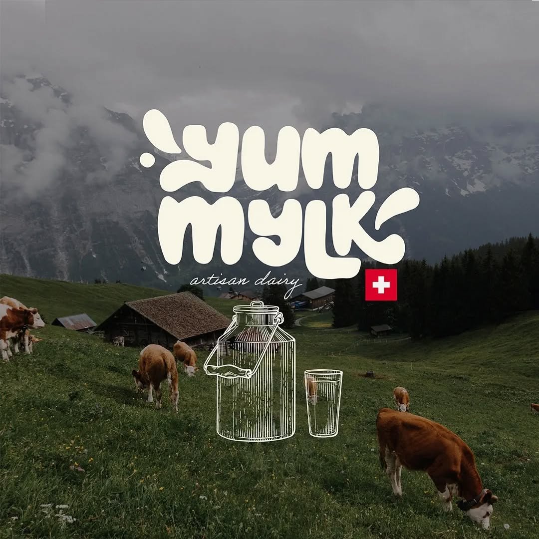 One of my latest projects, a lot of hours and late nights working on it but one of my proudest work yet. Part of a brand brief #brandbriefyummylk - from the creation of the logo to the packaging design, hope you all like it as I do π€©π now go on sli