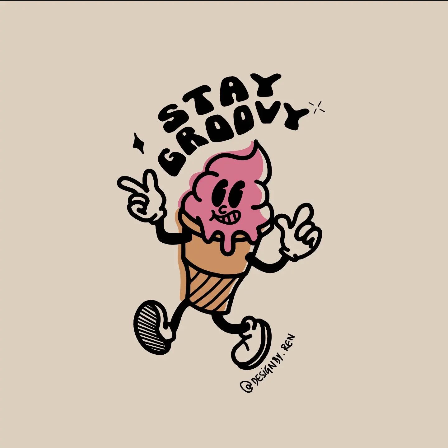 β¨οΈ Stay Groovy
- I should draw stuff more often
#cartoon #graphicdesign #illustration #procreate #sticker #design #comic #vintage #retrocartoon #retro #groovy #handdrawn #cartoonart #mascot