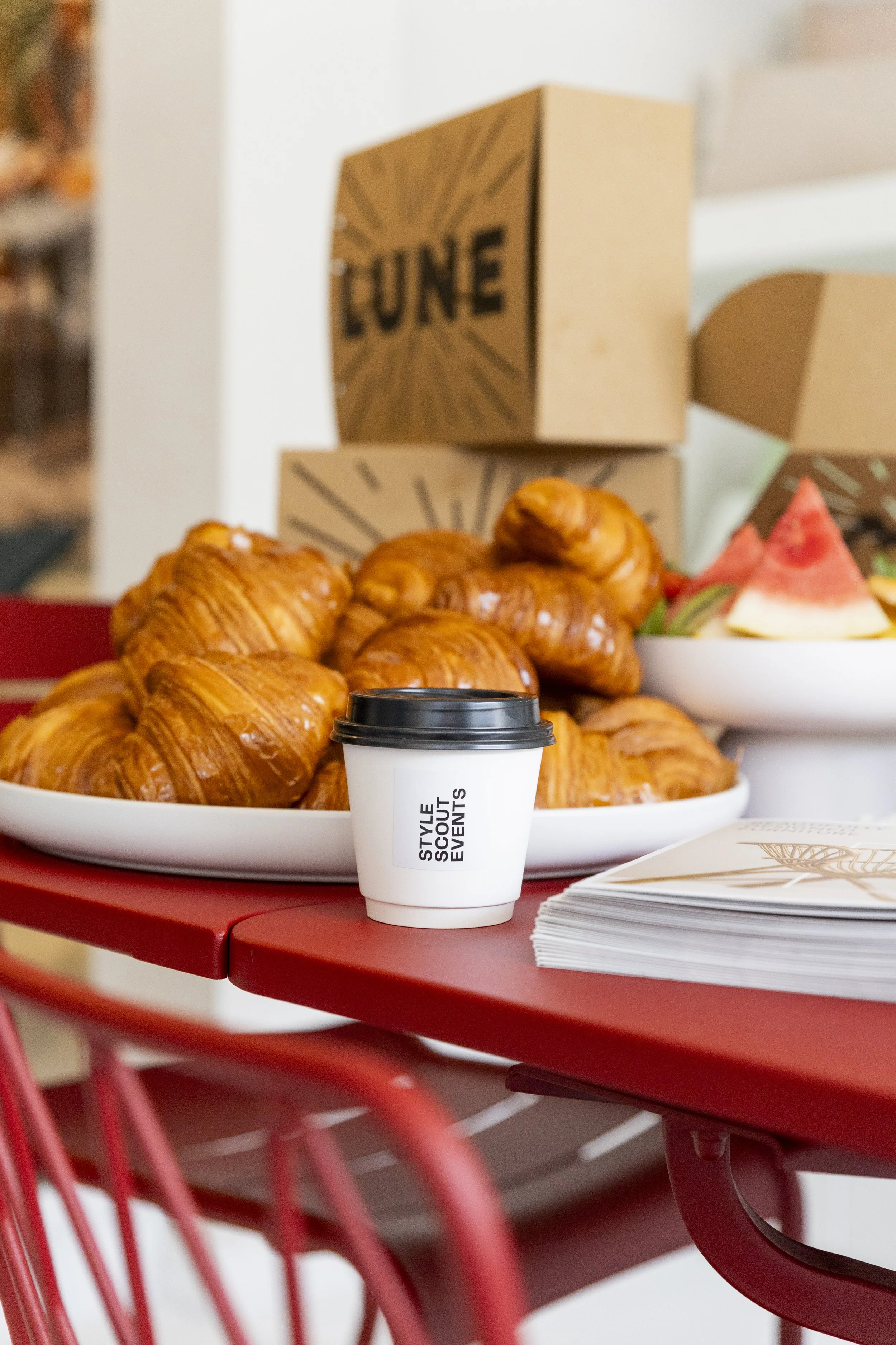 Croissants & Colour Breakfast Event Gallery 