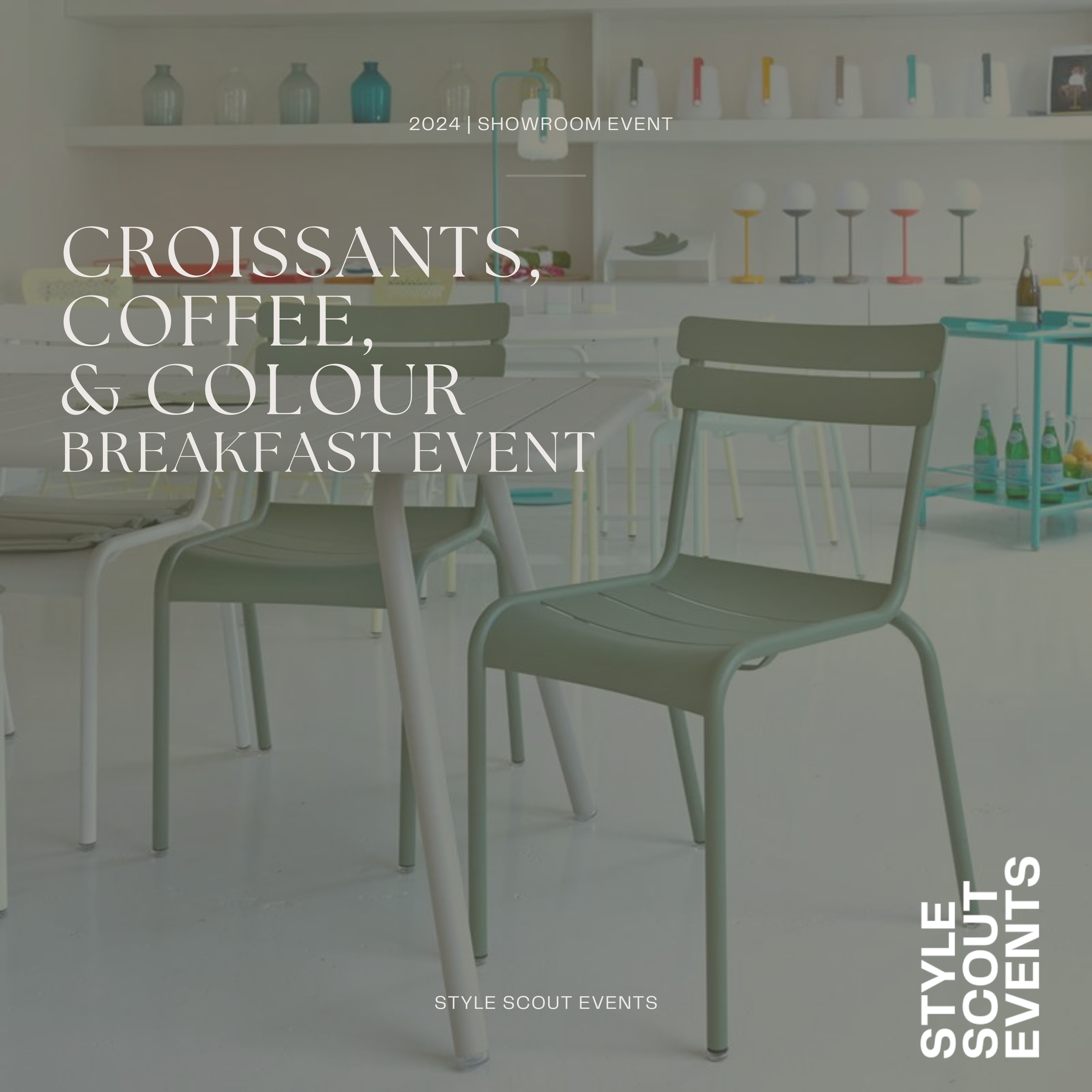 Croissants, Coffee & Colour | Breakfast Event