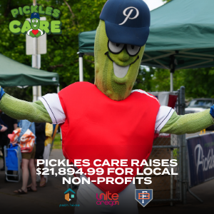 PORTLAND PICKLES GIVE NEARLy $22,000 TO LOCAL NONPROFITS THROUGH PICKLES CARE