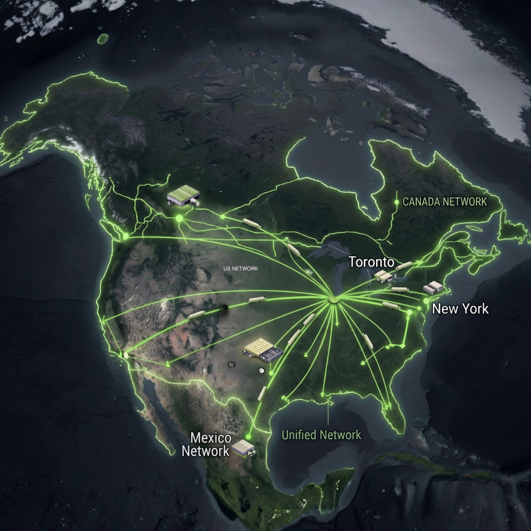 Expanding Service Across North America