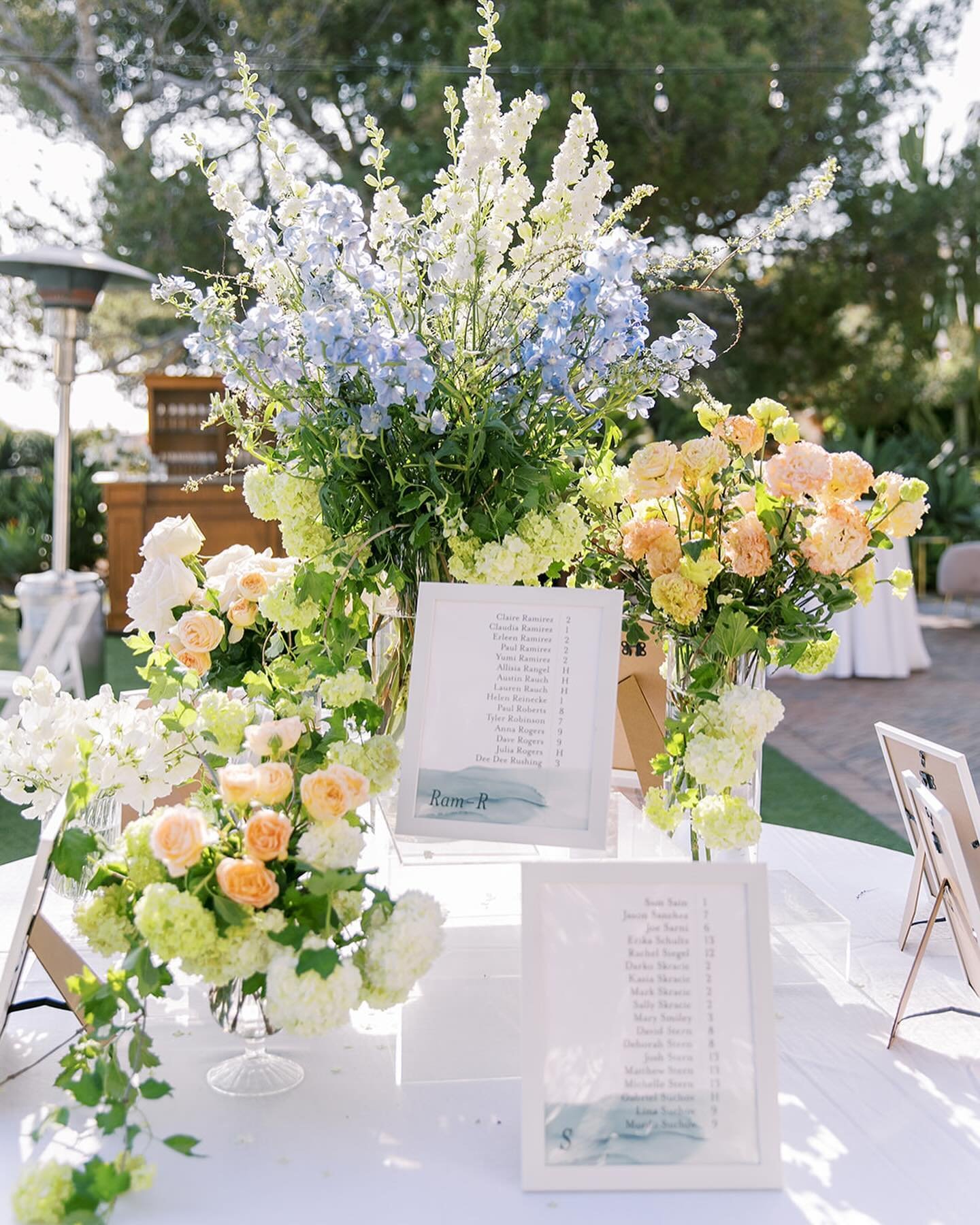 We brought back our infamous 360 seating chart concept for Mia &amp; Peter&rsquo;s wedding day and then turned it into a candy station for reception. Thank you @mulberryandmoss for glamming it up!!!

Venue: @terranearesort
Planning: @ilanarubinevents