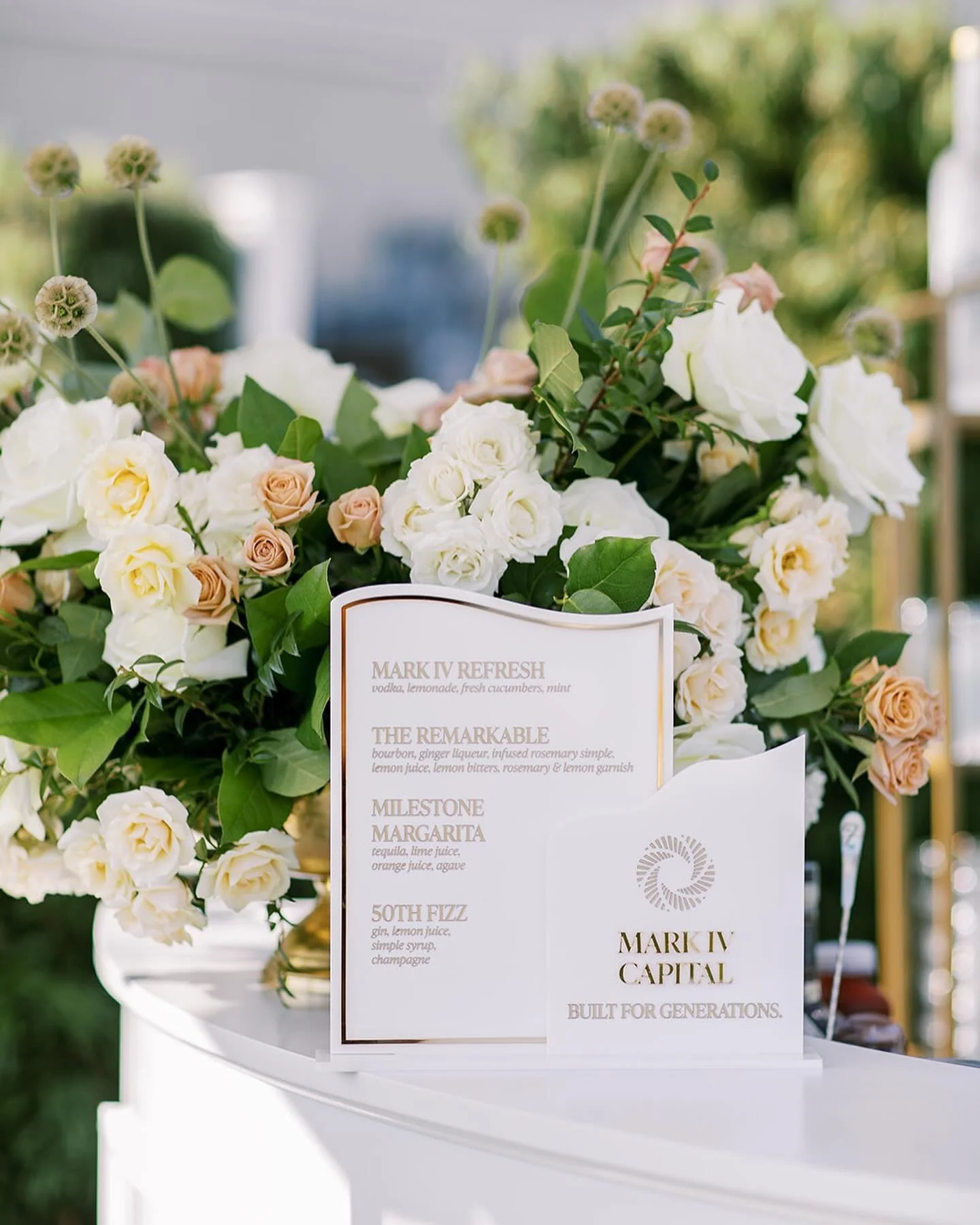 When planning an event, I really like to not just focus on the big picture but also the details. The details is what makes each event unique. Even with our corporate clientele, bringing in their branding is important to give that extra personal touch