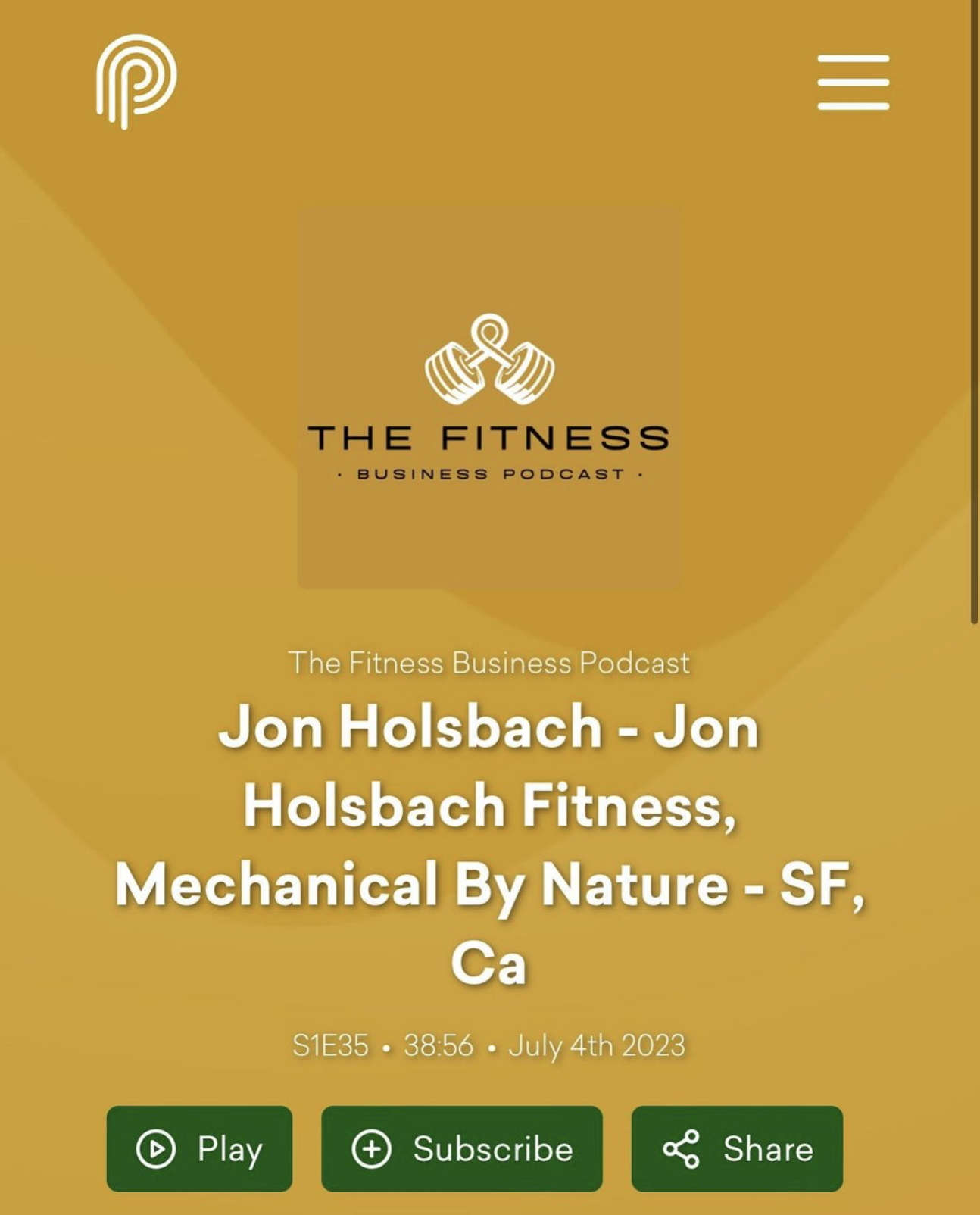 The Fitness Business Podcast