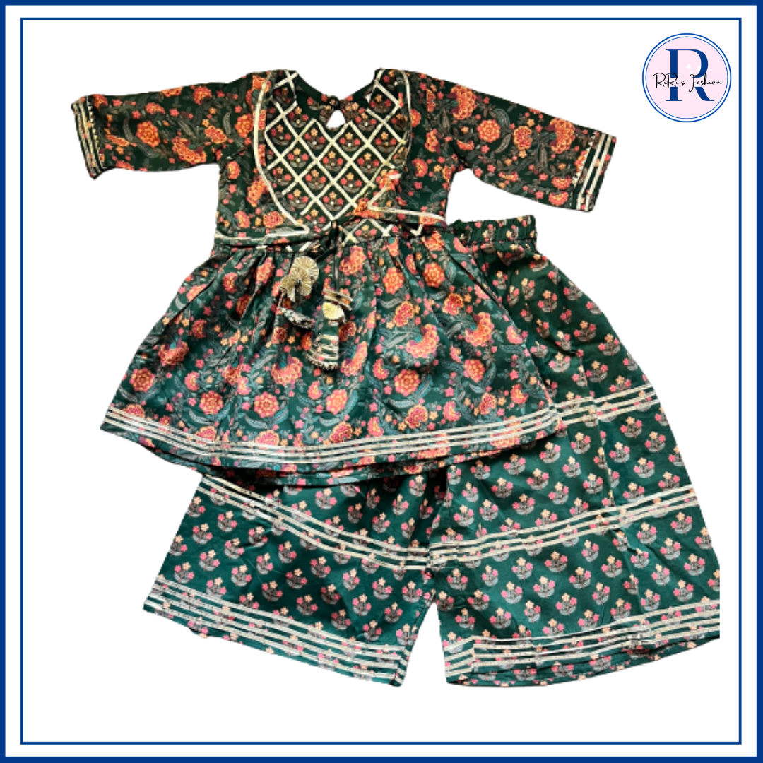 Kurti with palazzo pants