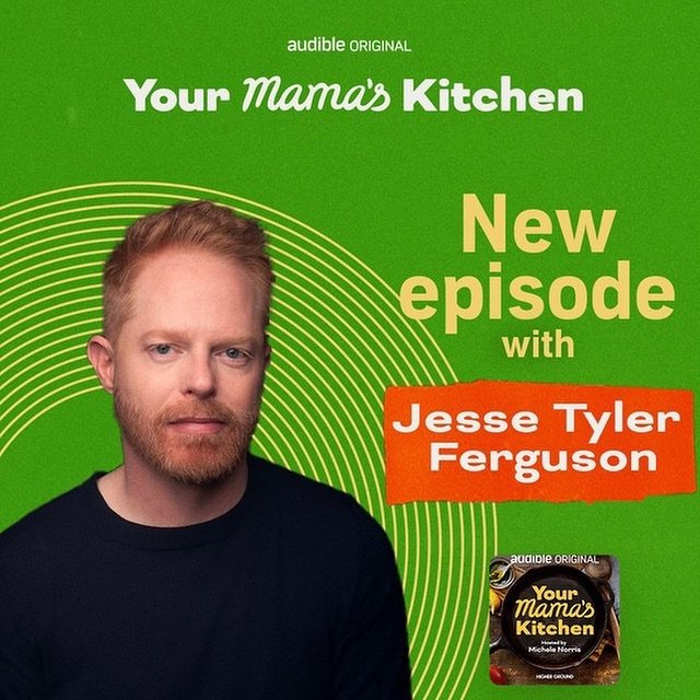🚨 NEW EPISODE: JESSE TYLER FERGUSON‼️ 

I just knew this conversation was going to be hilarious, and Jesse Tyler Ferguson did not disappoint when he stopped by the studio for the latest episode of #YourMamasKitchen! @jessetyler is known for introduc