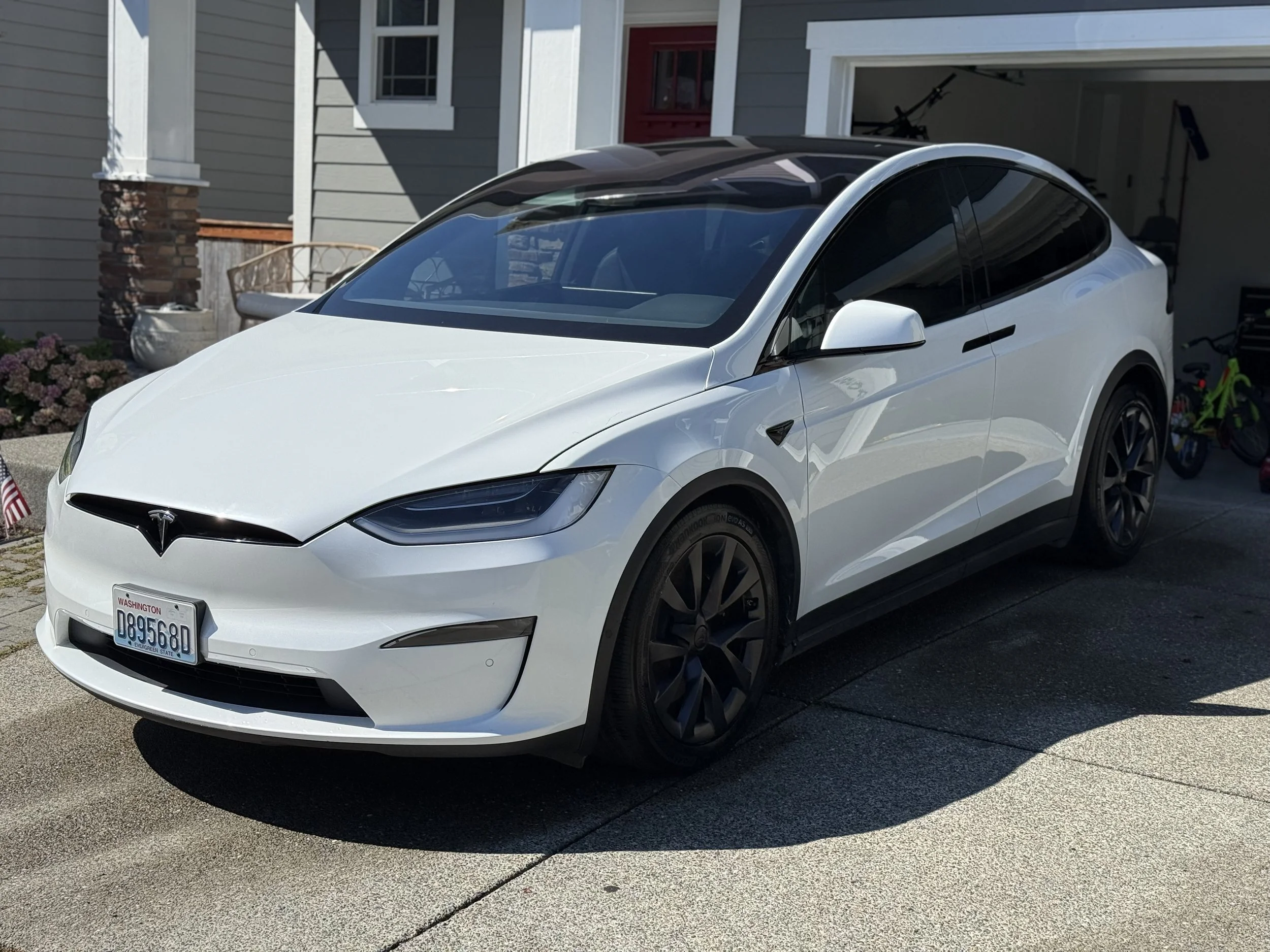 Cleaned Tesla model X