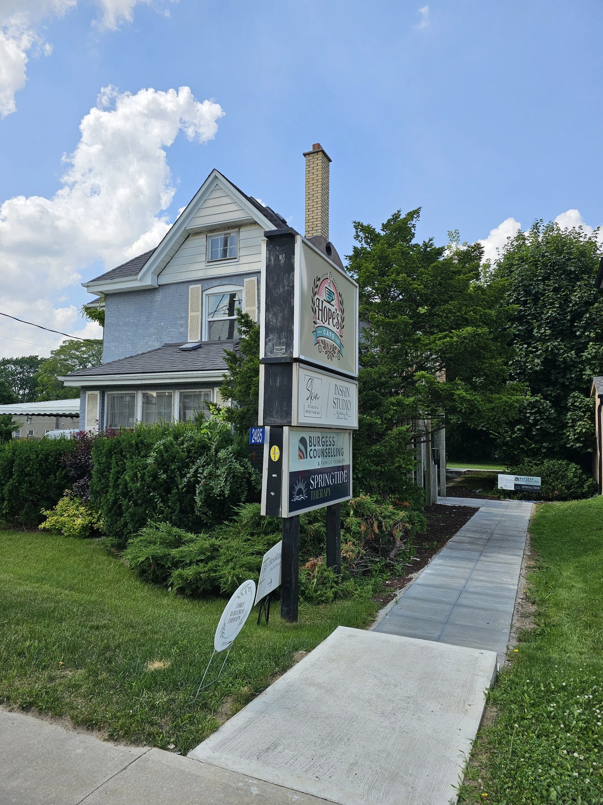 Welcome to our office at 2485 Main St, London, ON N6P 1P9. 